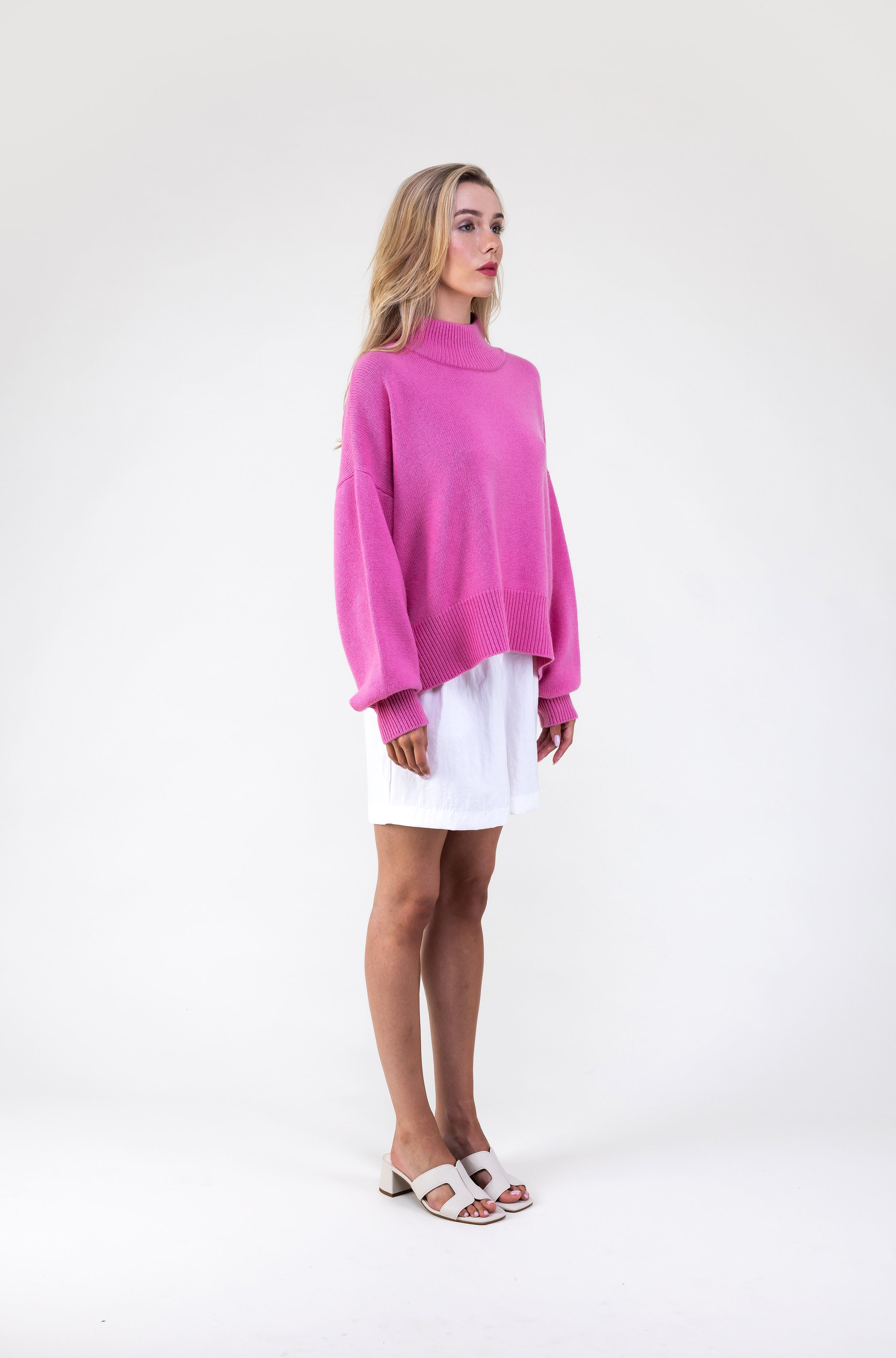 Van Kukil Funnel Neck Sweater