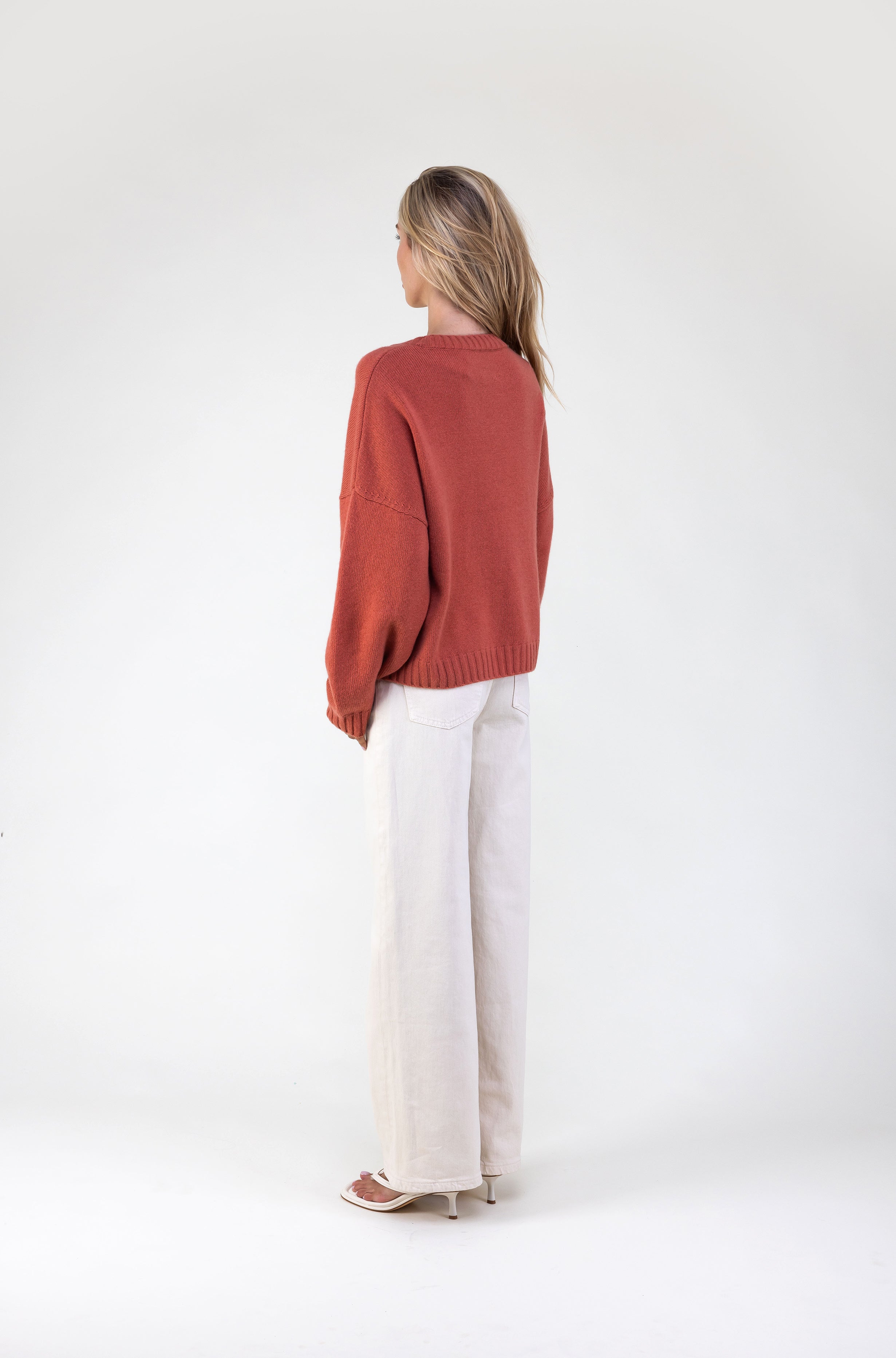 Van Kukil Relaxed Crew Neck Sweater