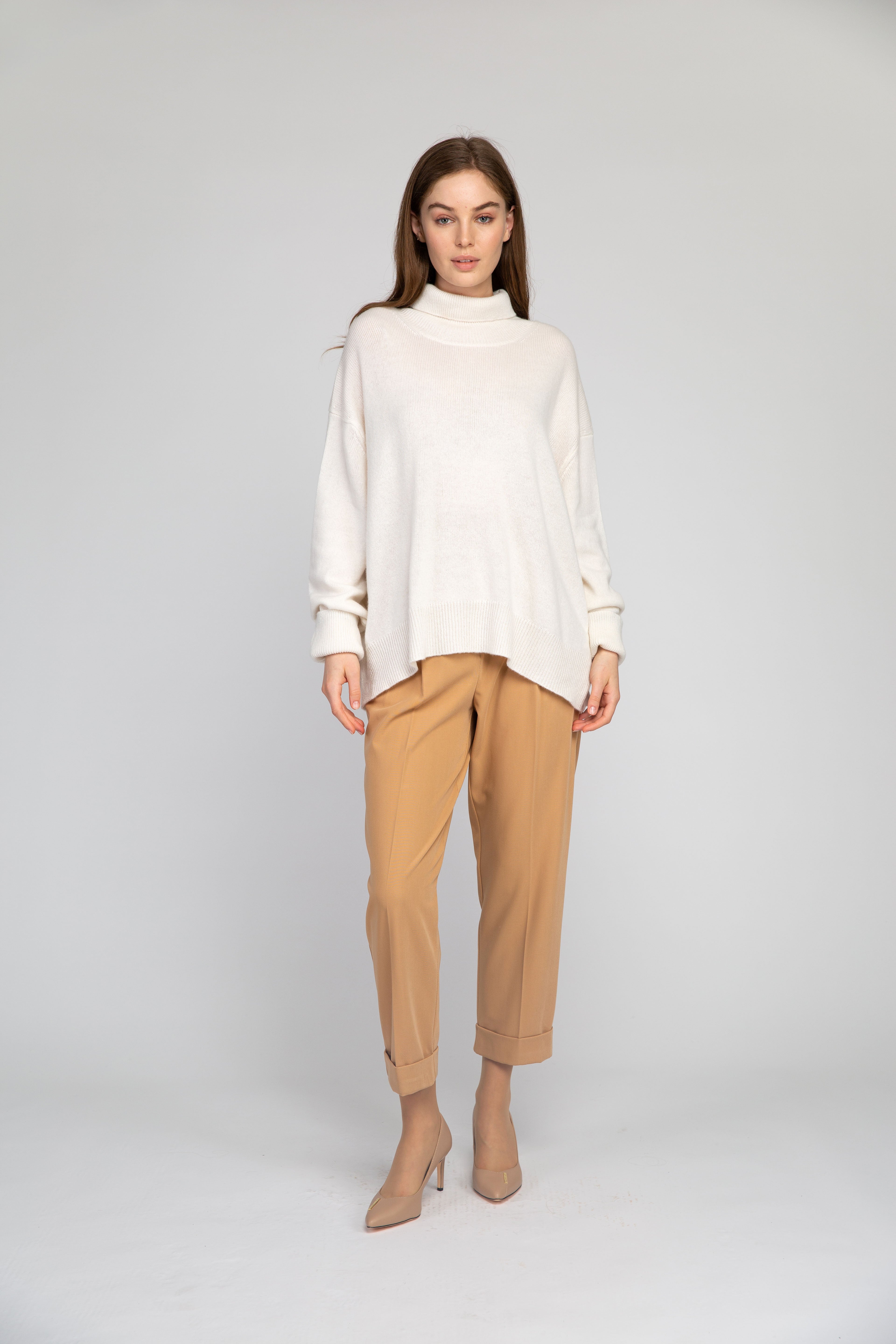 VAN KUKIL HIGH NECK JUMPER