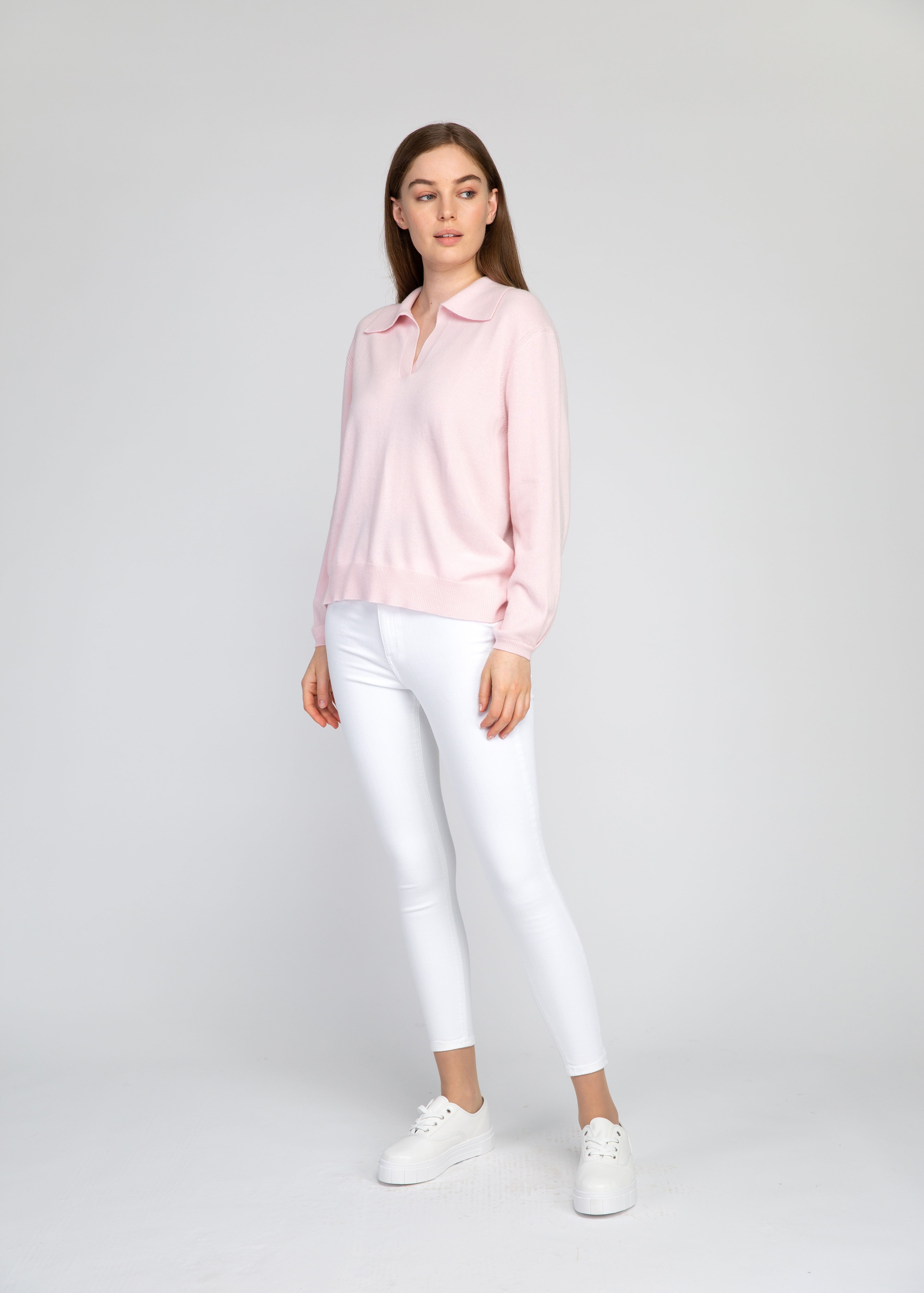 VAN KUKIL COLLAR JUMPER