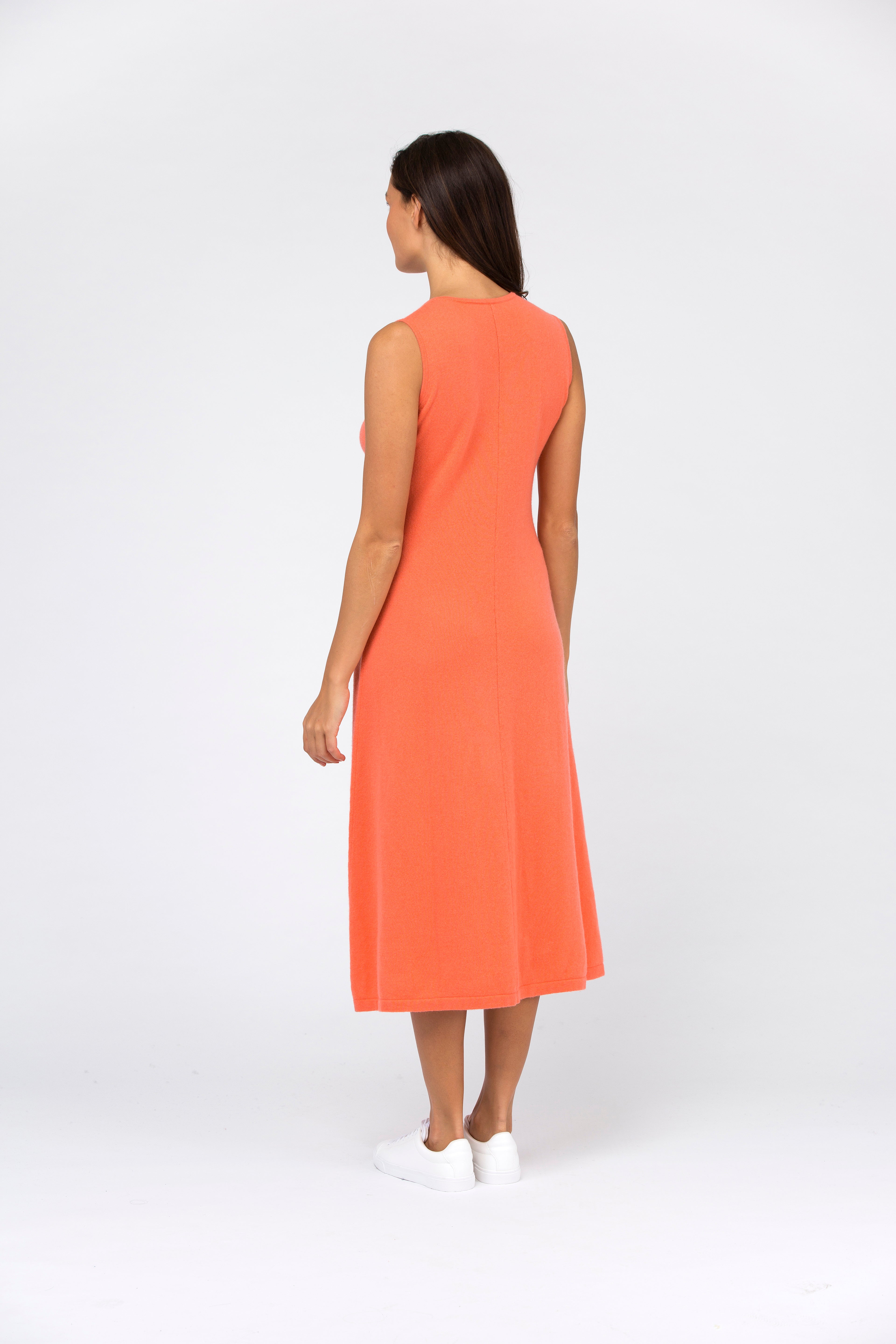 VAN KUKIL SLEEVELESS LONG DRESS