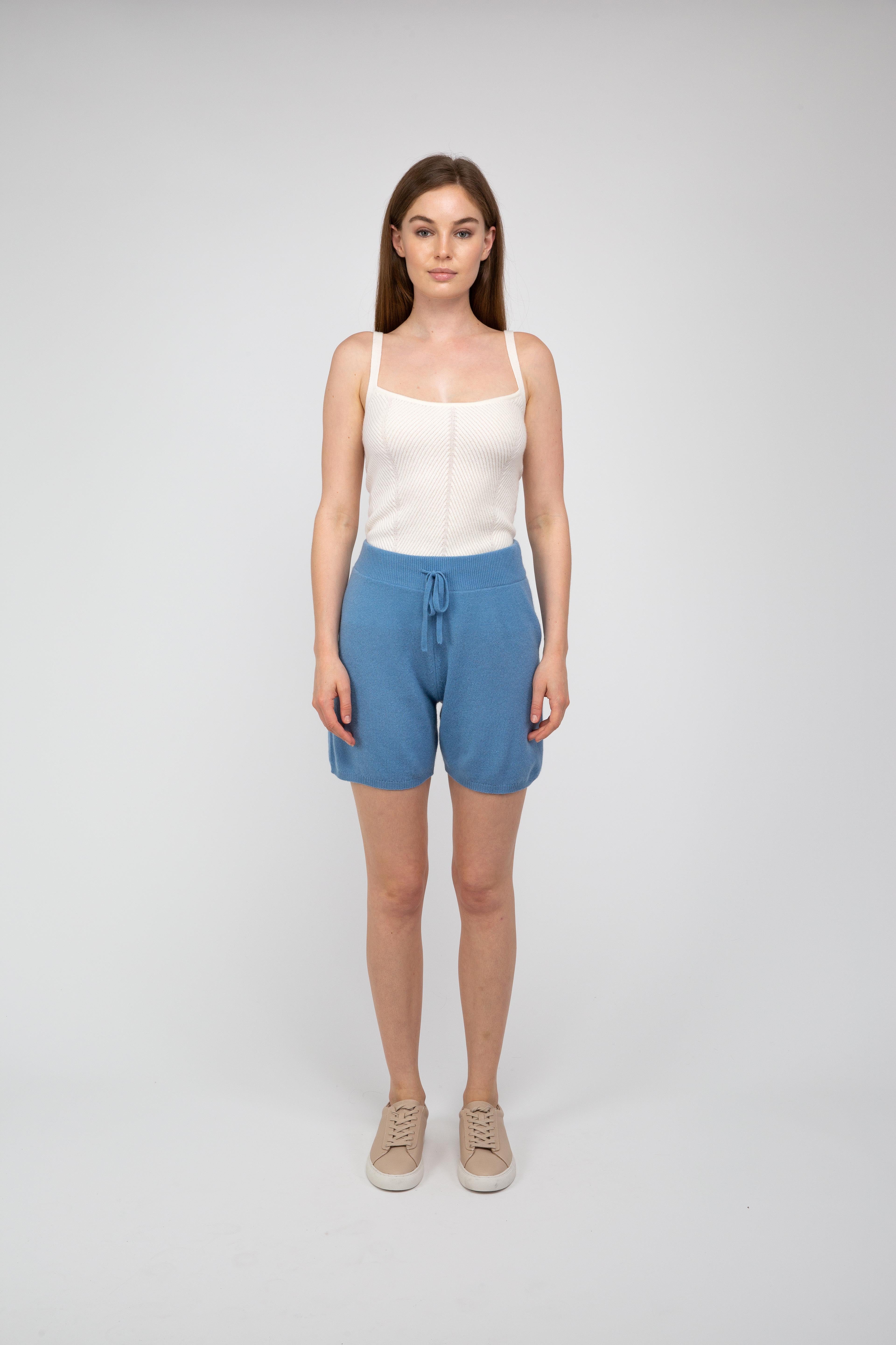 Van Kukil Cashmere Drawstring Shorts
