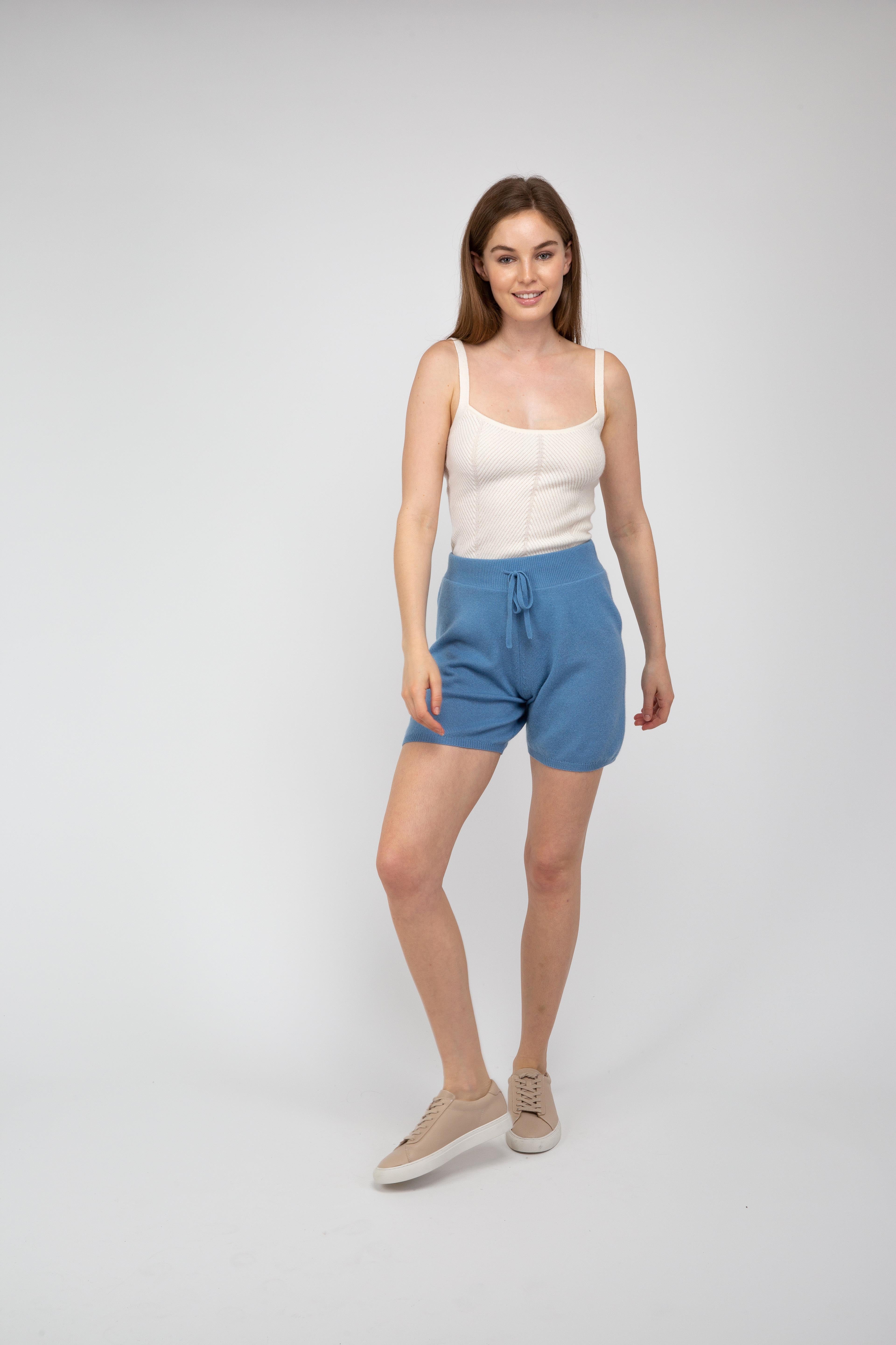 Van Kukil Cashmere Drawstring Shorts