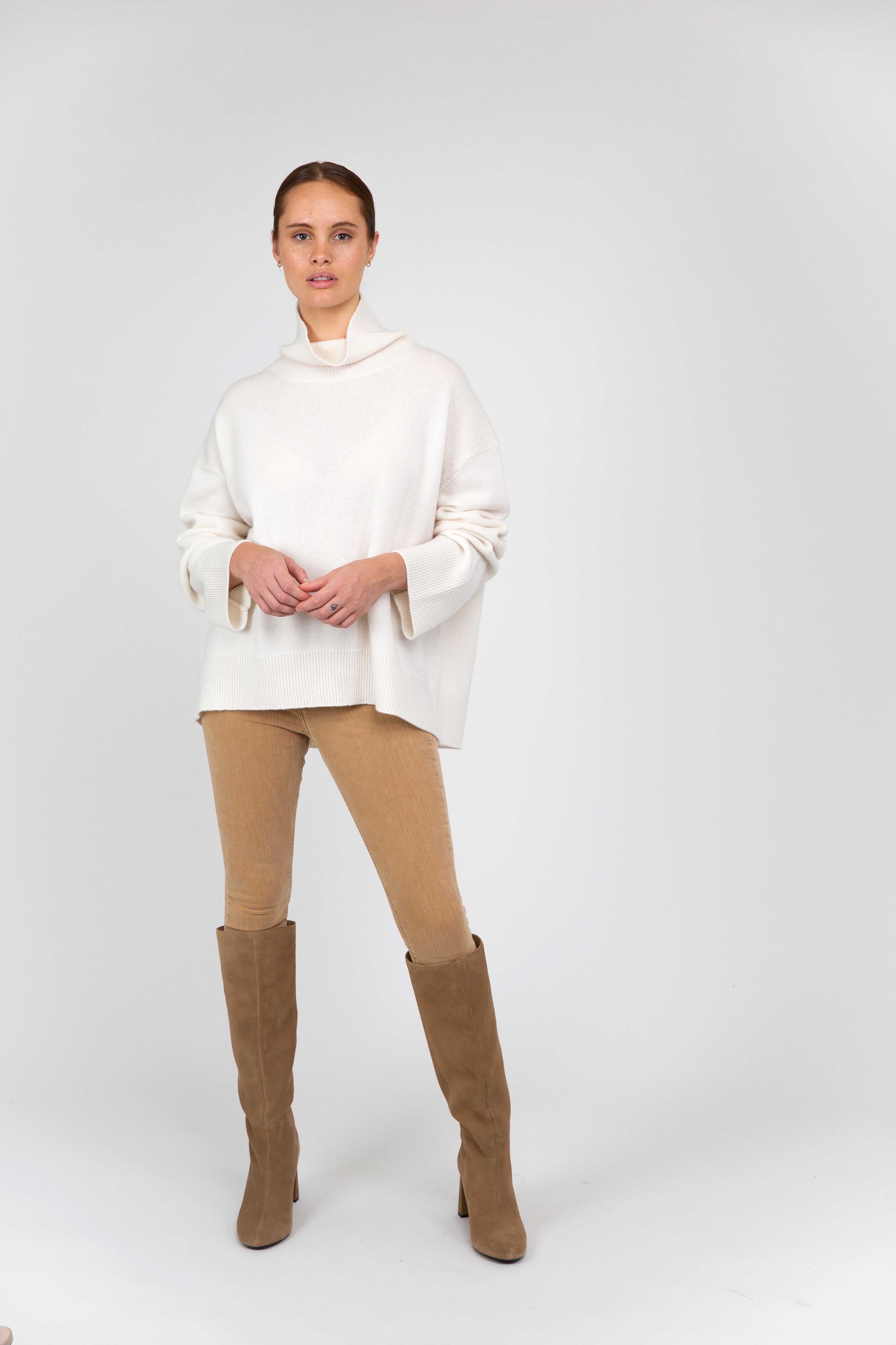 VAN KUKIL ROLL NECK JUMPER