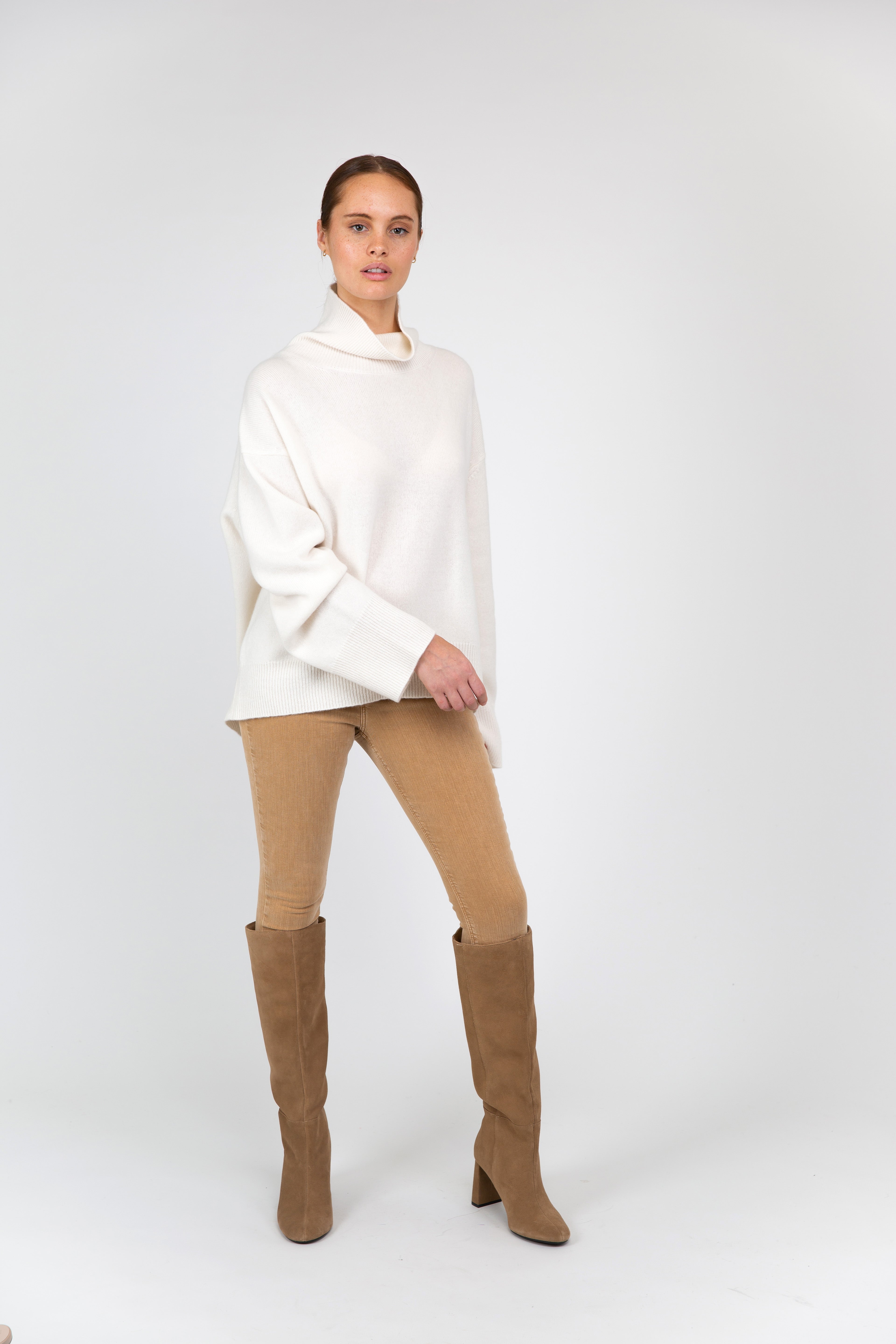 VAN KUKIL ROLL NECK JUMPER