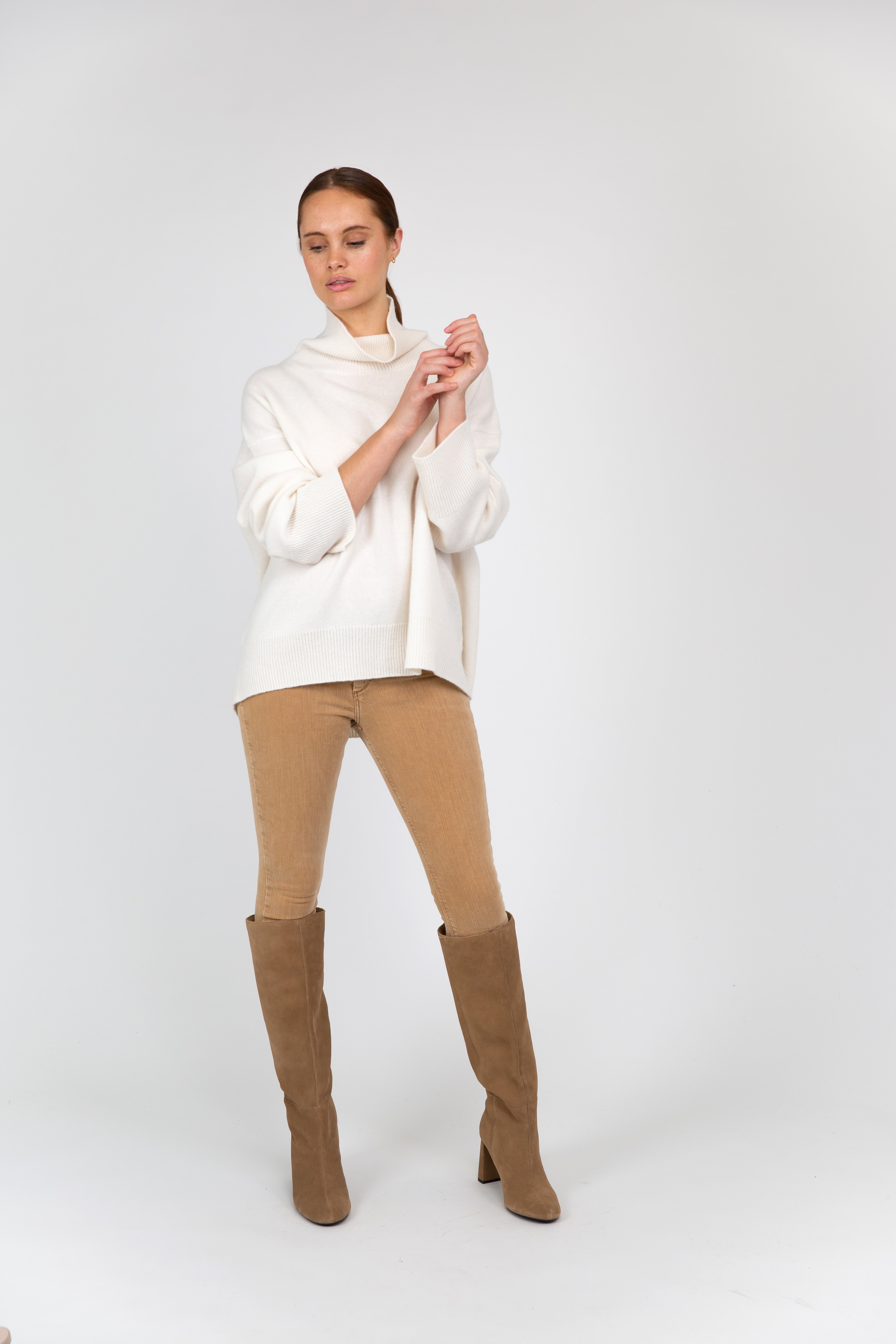 VAN KUKIL ROLL NECK JUMPER