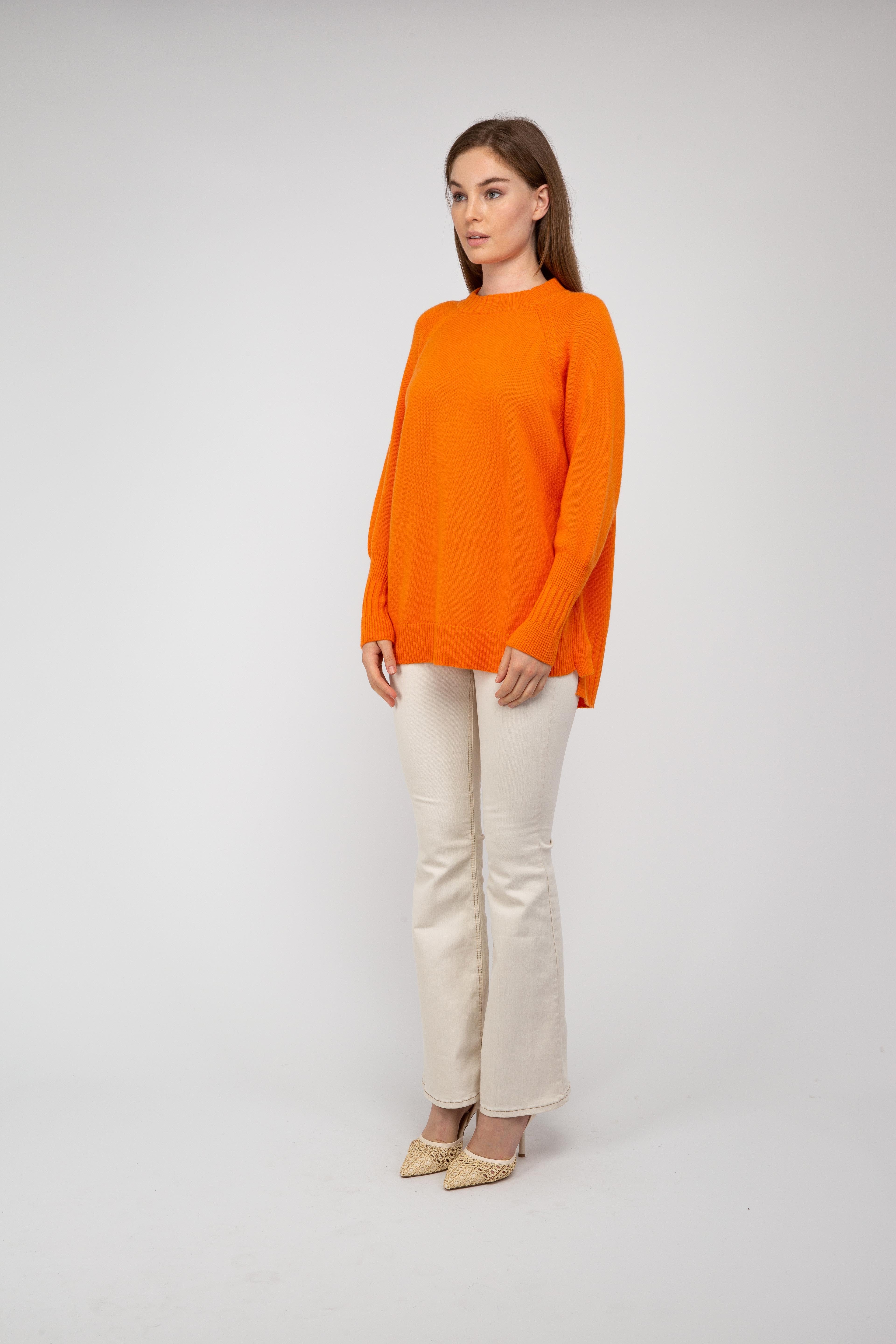 Van Kukil Cashmere Mutton Sleeve Jumper