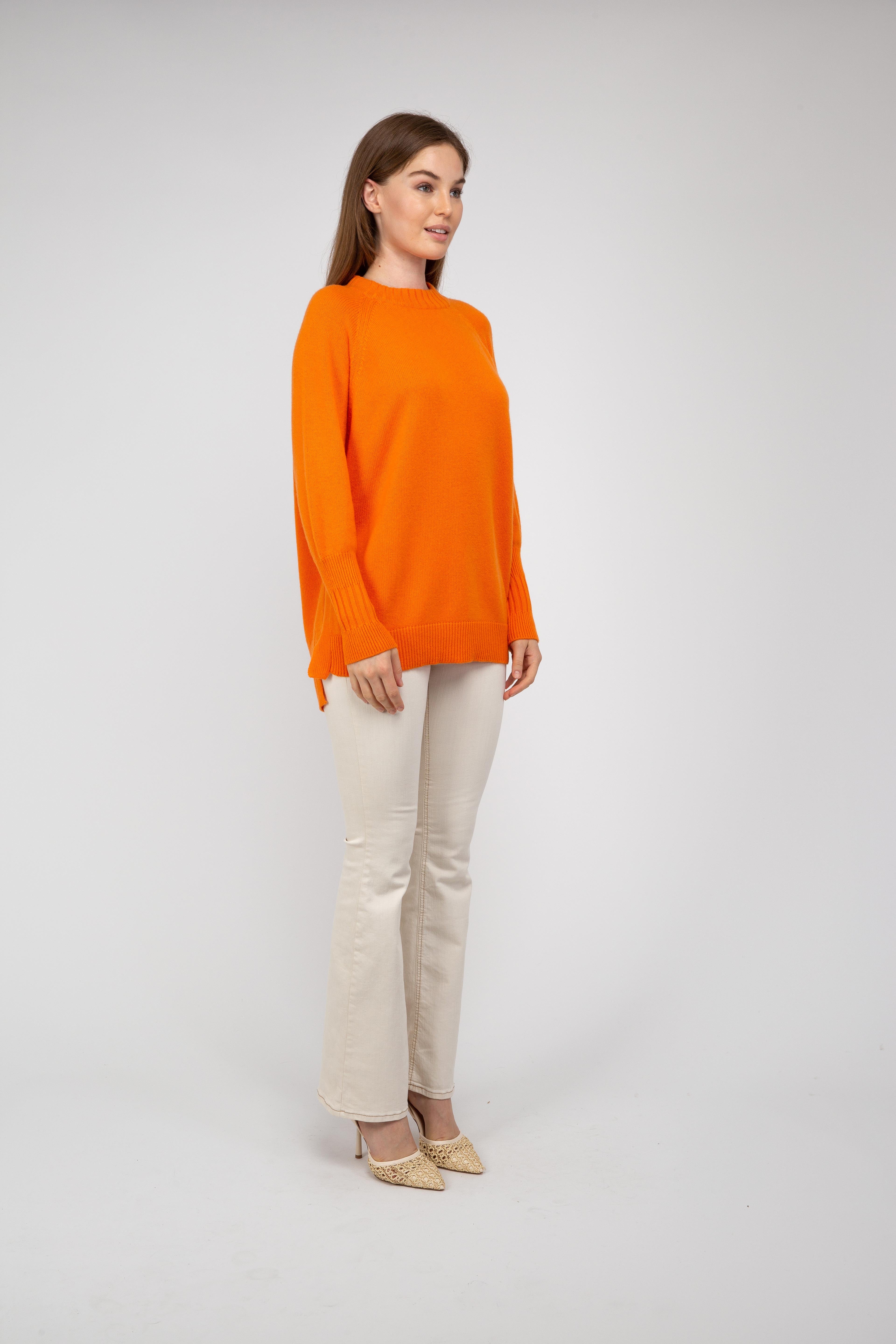 Van Kukil Cashmere Mutton Sleeve Jumper
