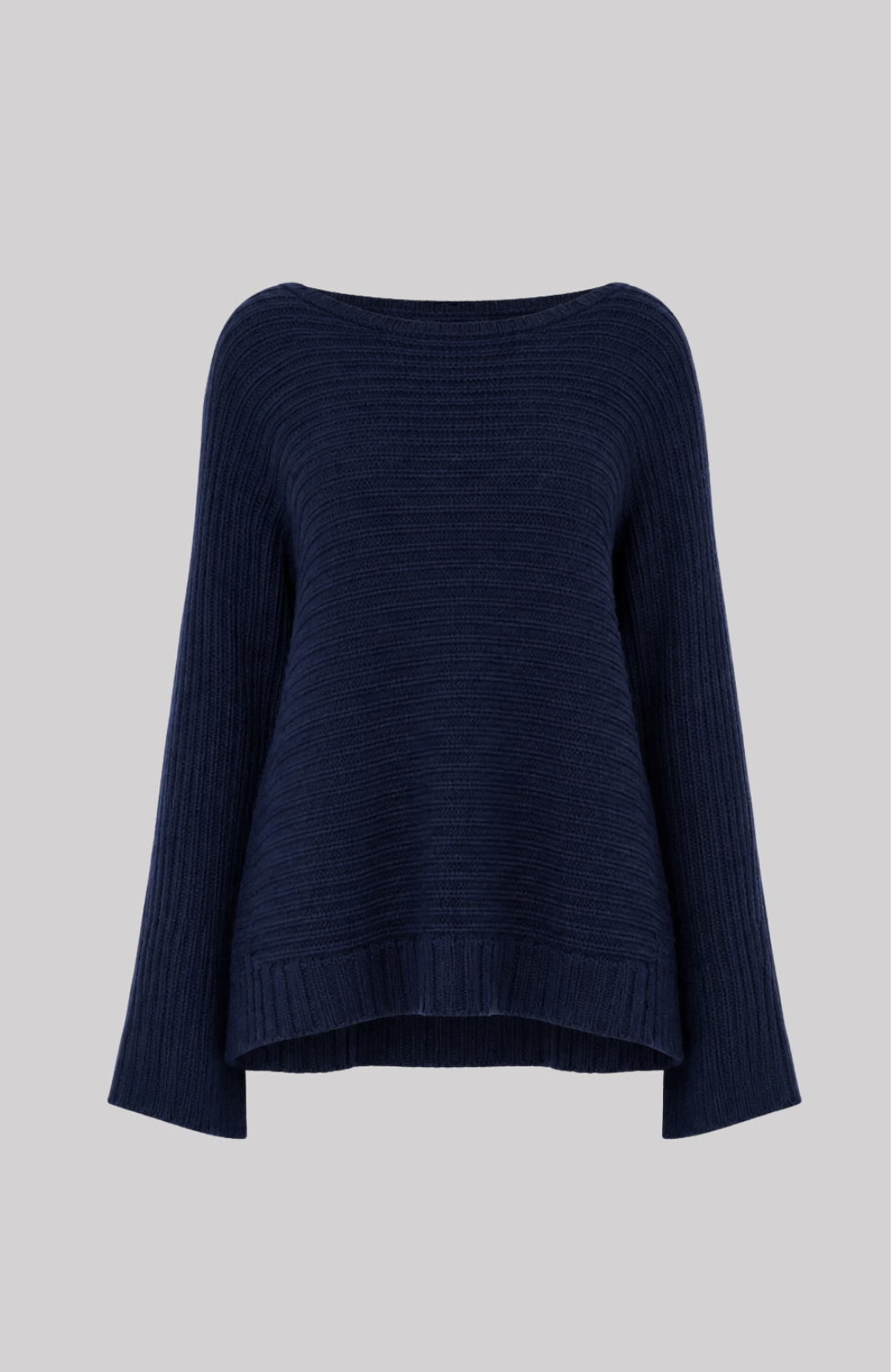VAN KUKIL ROUND NECK HORIZONTAL RIB