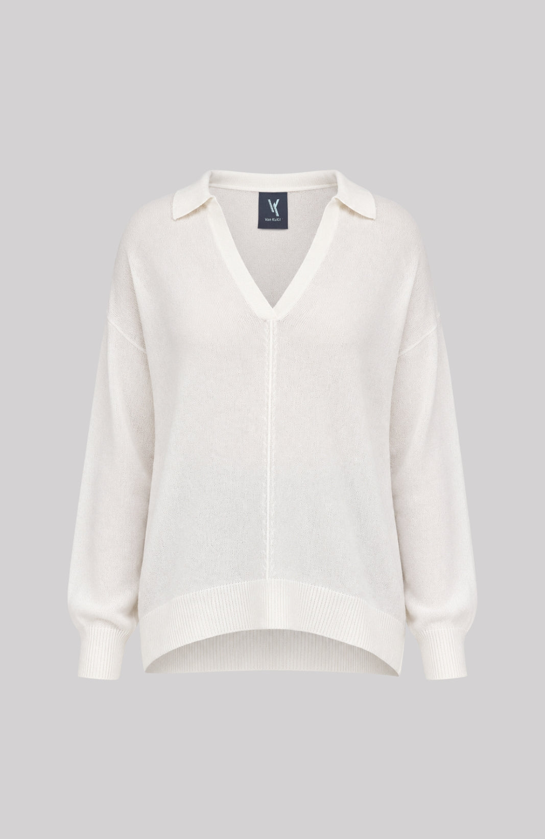 VAN KUKIL V NECK JUMPER
