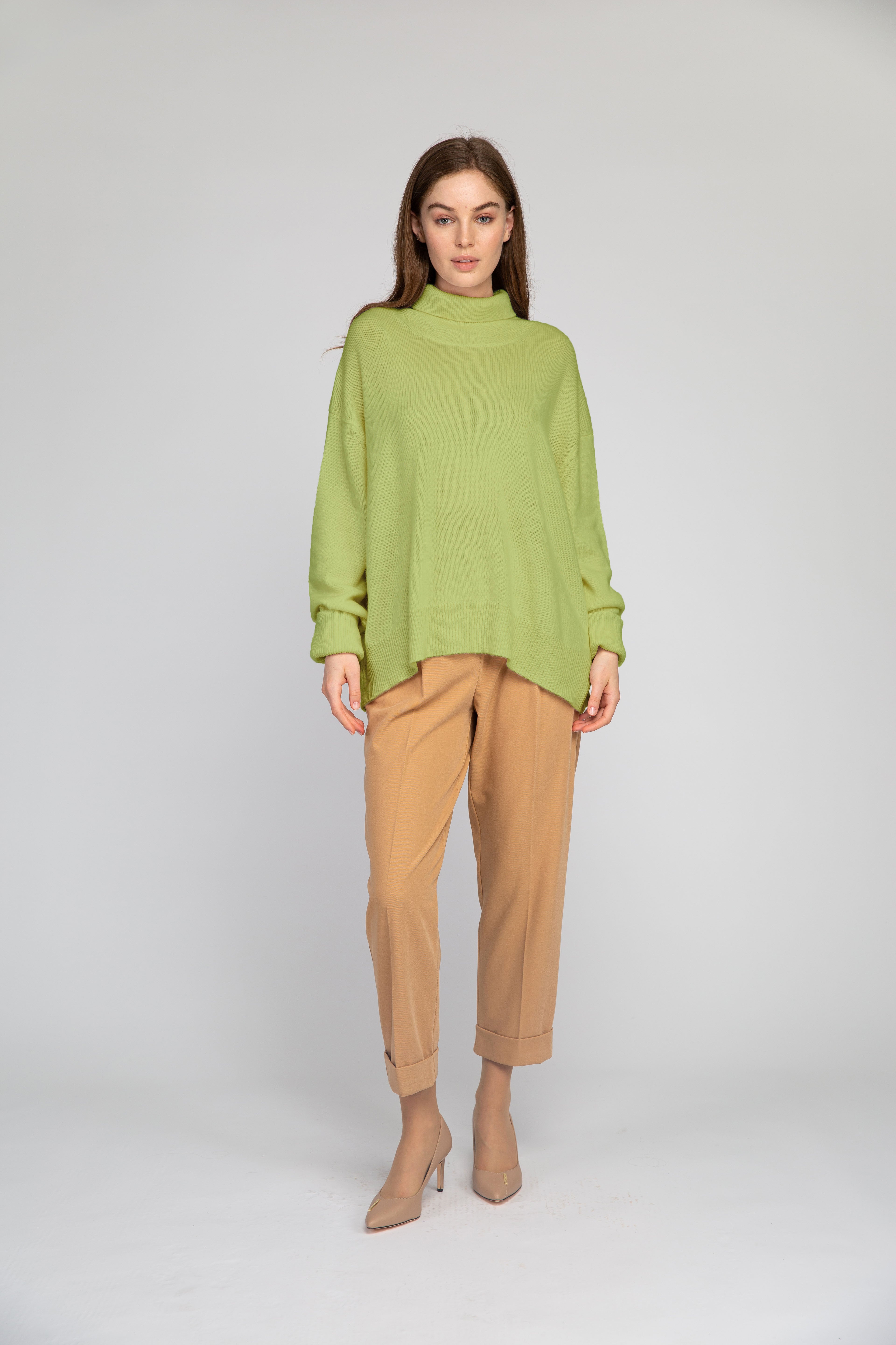 VAN KUKIL HIGH NECK JUMPER