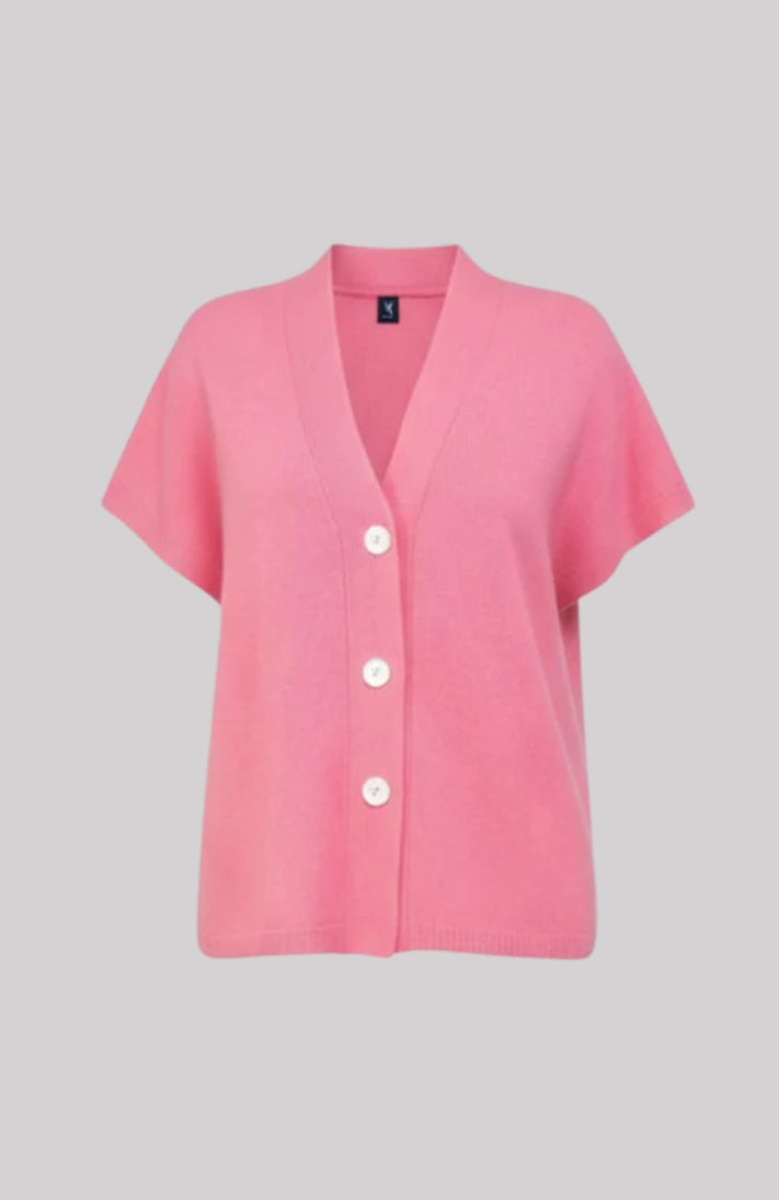 Cashmere Button-Down Cardigan