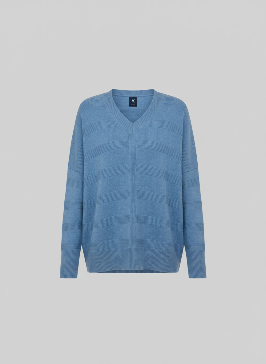 Van Kukil Cashmere V neck Jumper