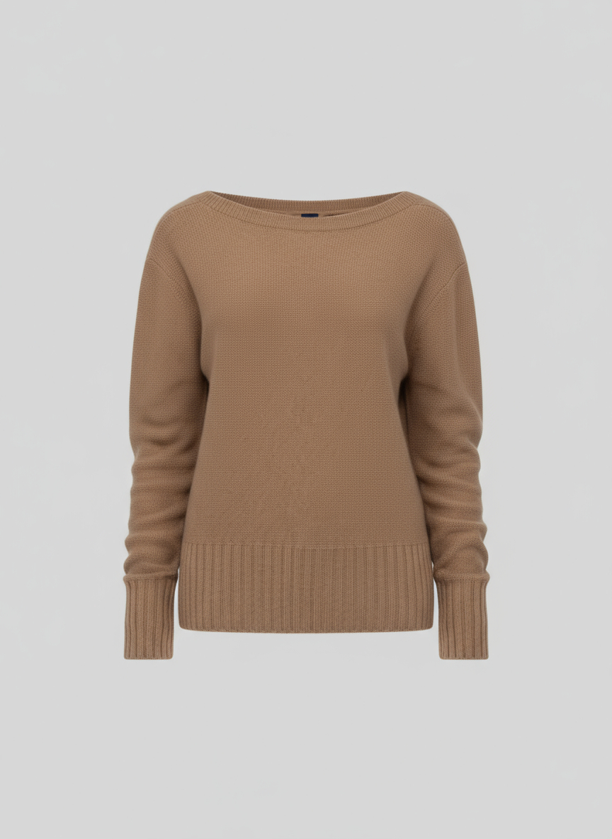 Van Kukil Cashmere Boat Neck Sweater