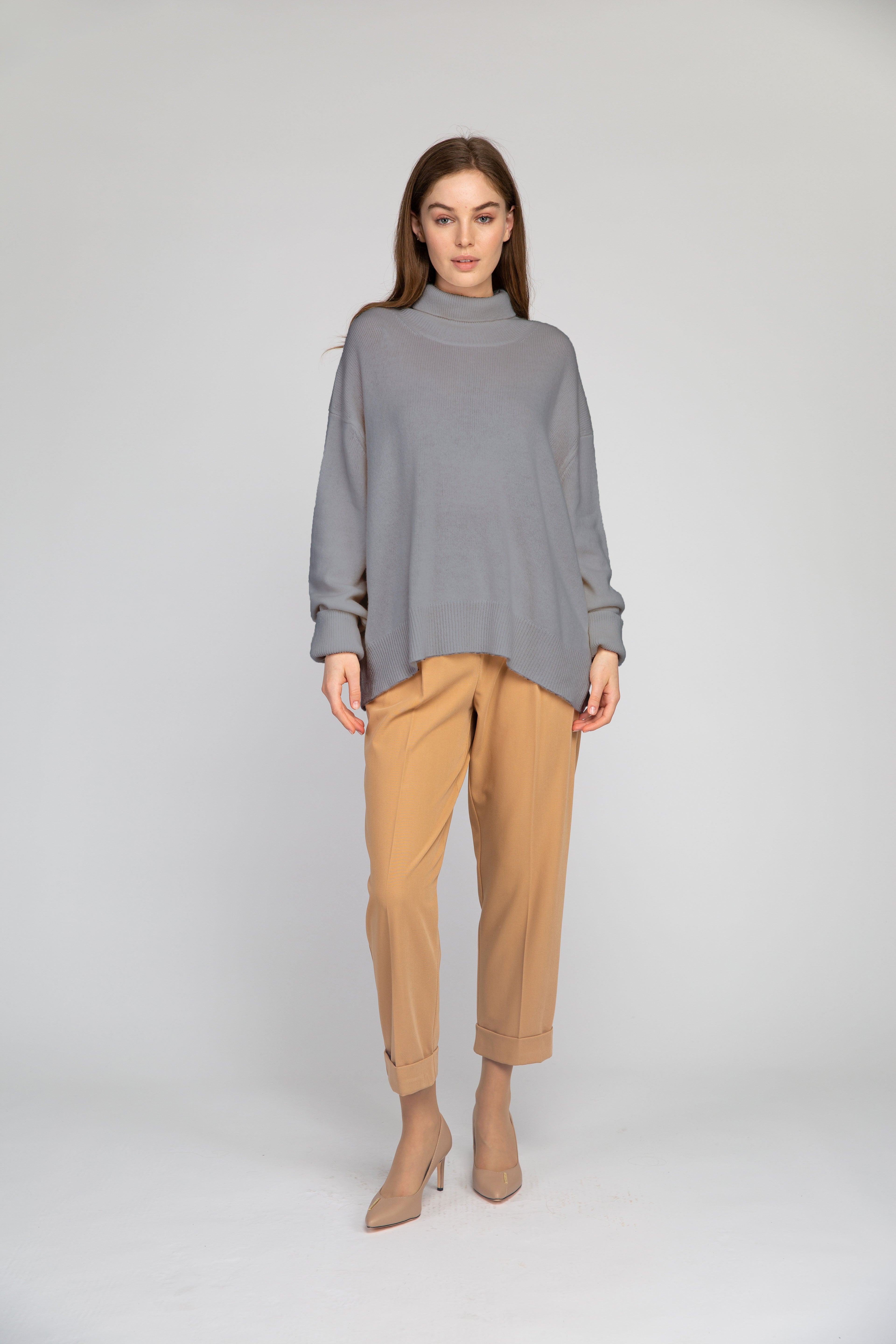 VAN KUKIL HIGH NECK JUMPER