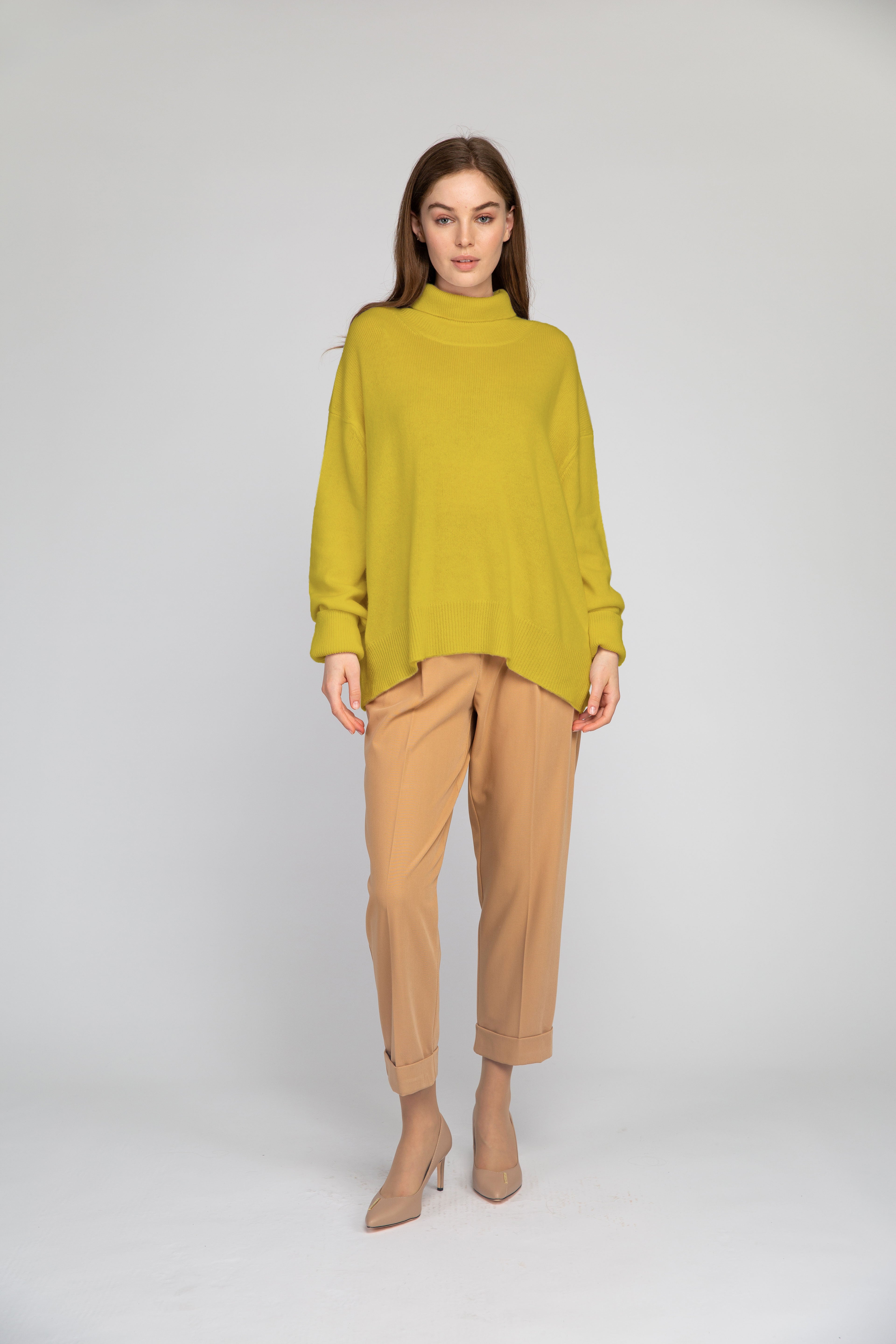 VAN KUKIL HIGH NECK JUMPER