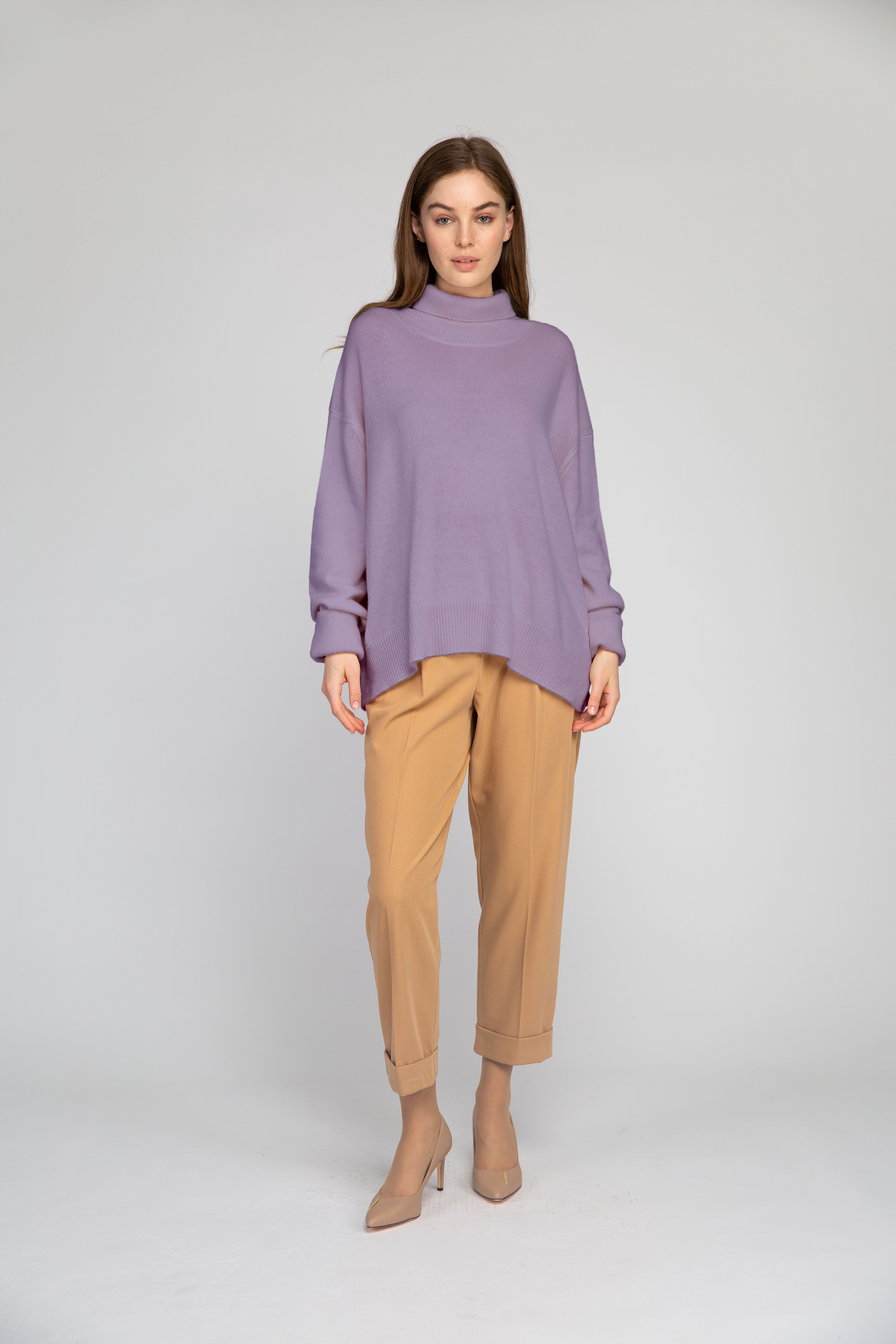 VAN KUKIL HIGH NECK JUMPER