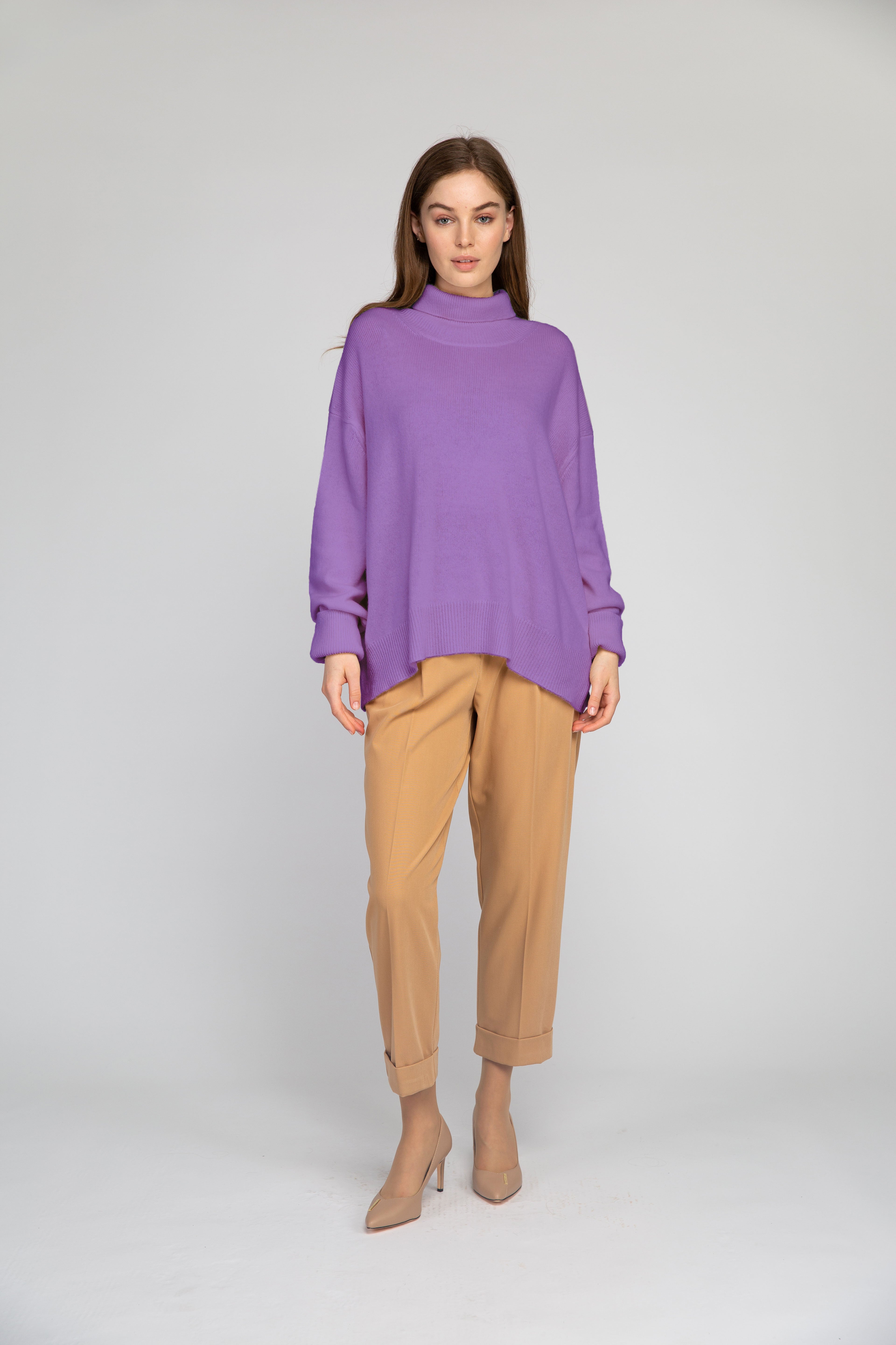 VAN KUKIL HIGH NECK JUMPER