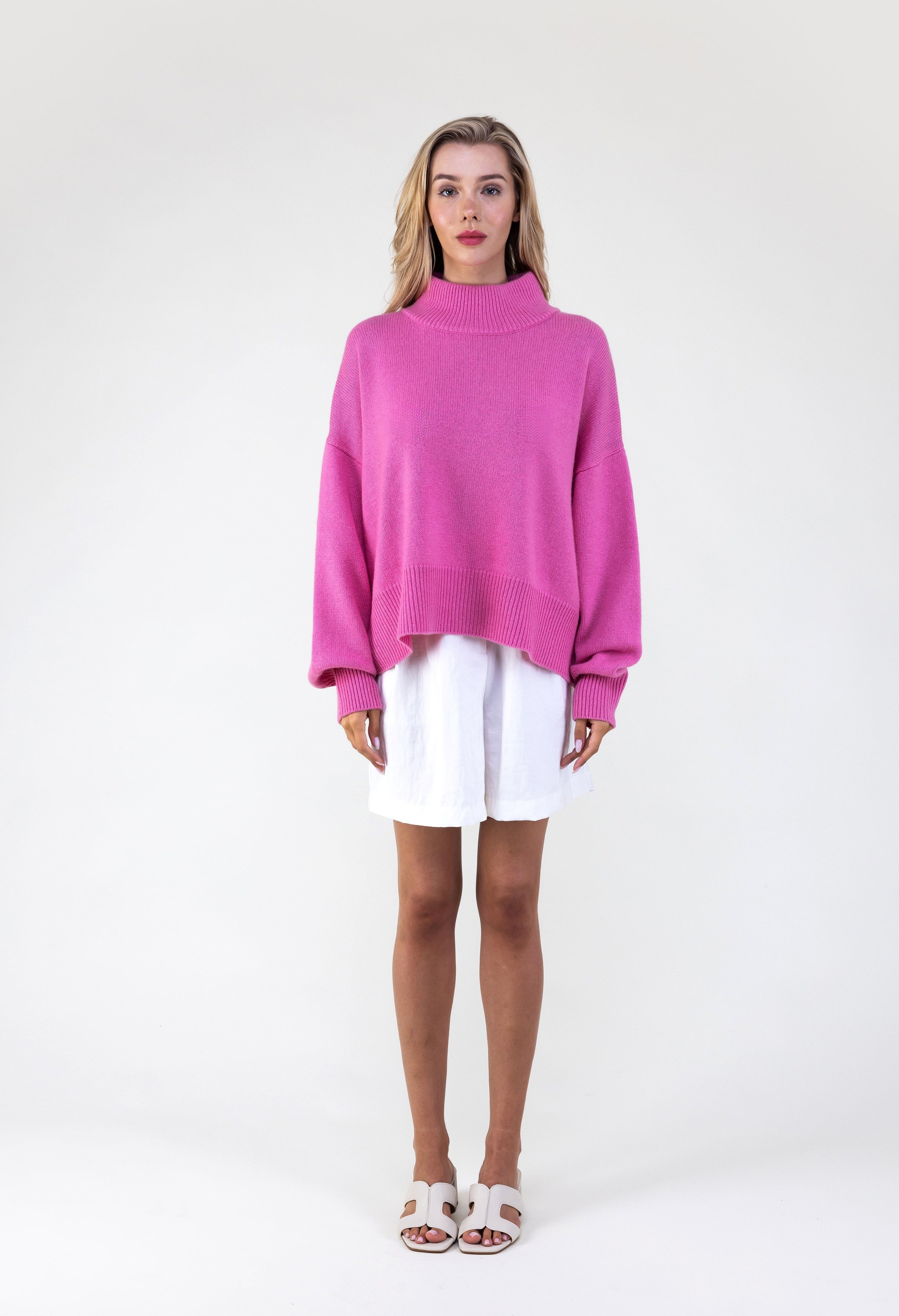 Van Kukil Funnel Neck Sweater