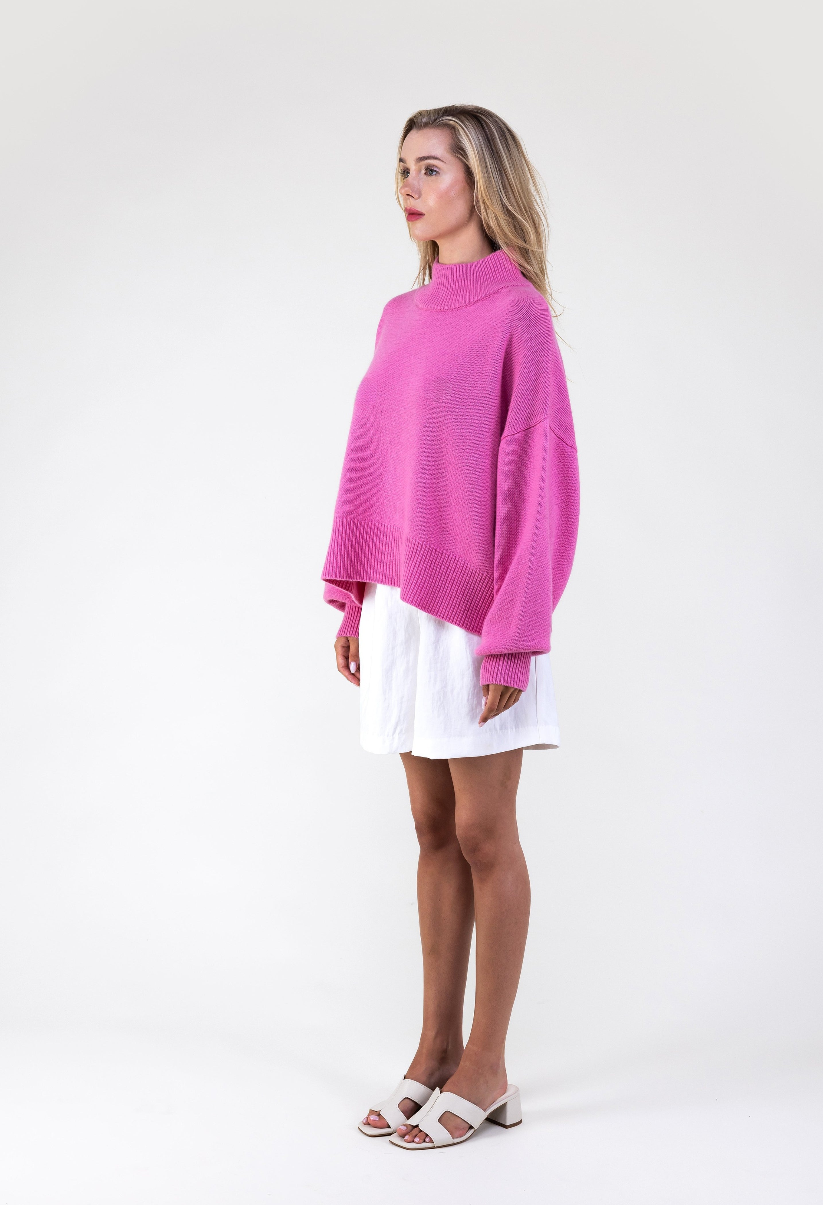 Van Kukil Funnel Neck Sweater