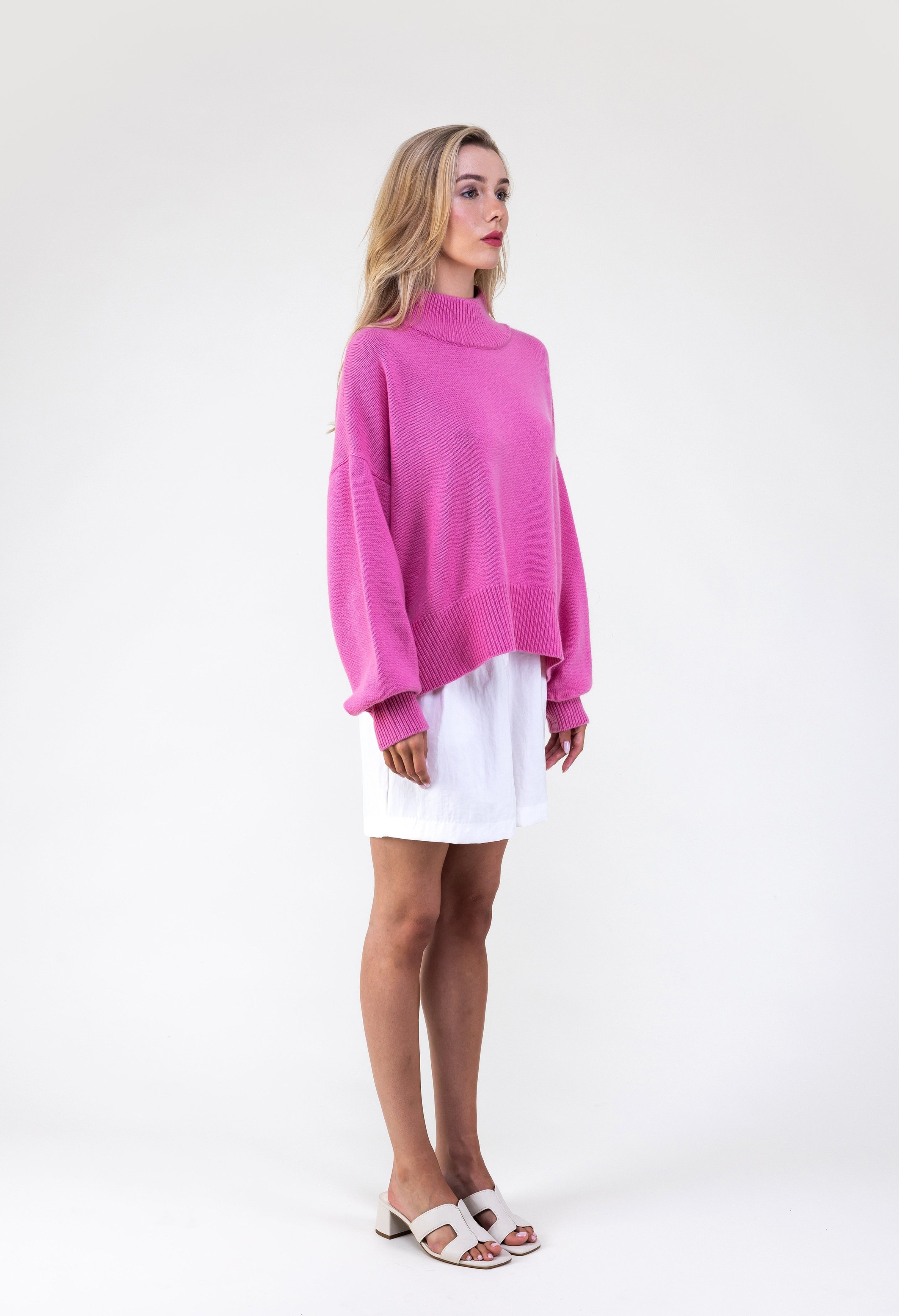 Van Kukil Funnel Neck Sweater
