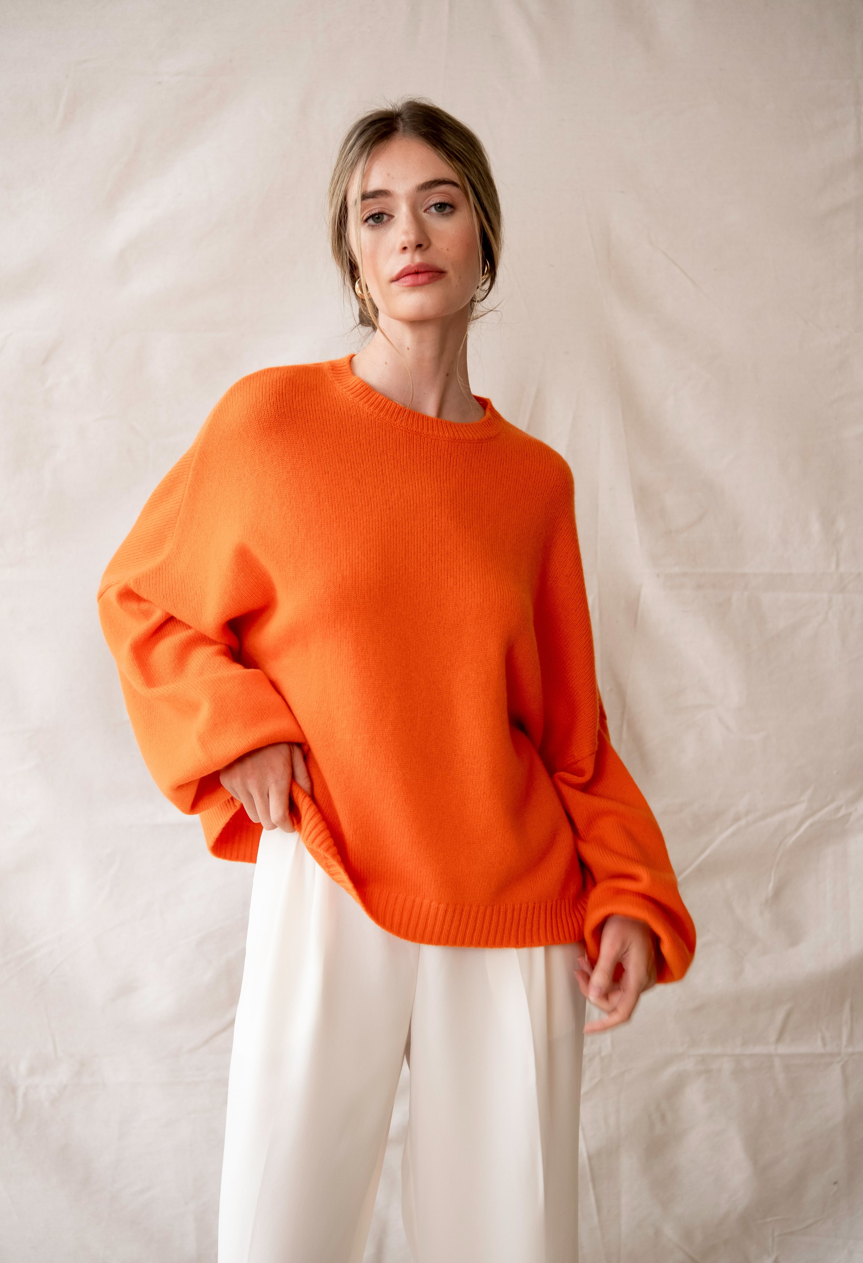 Van Kukil Oversized Crewneck Sweater