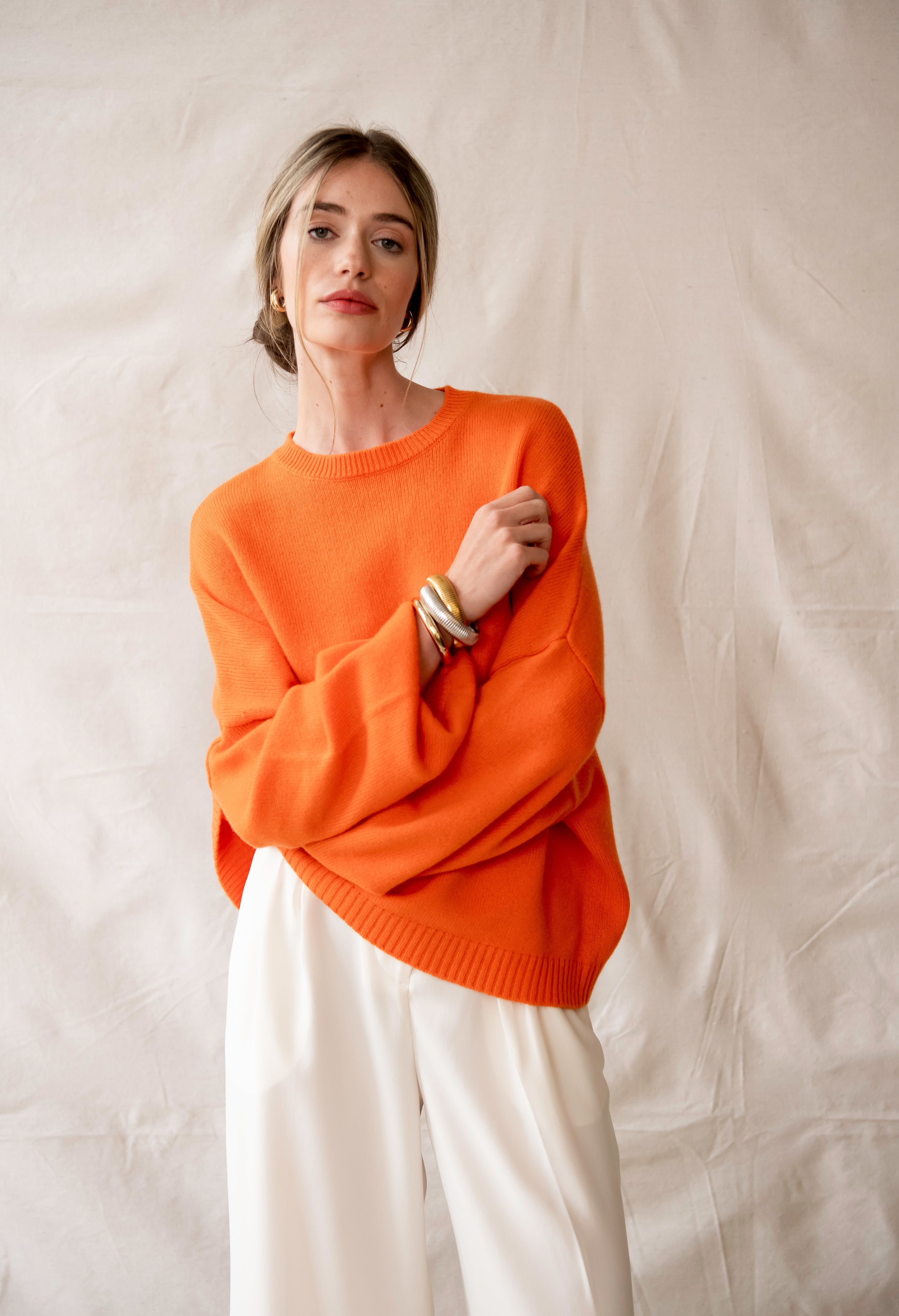 Van Kukil Oversized Crewneck Sweater