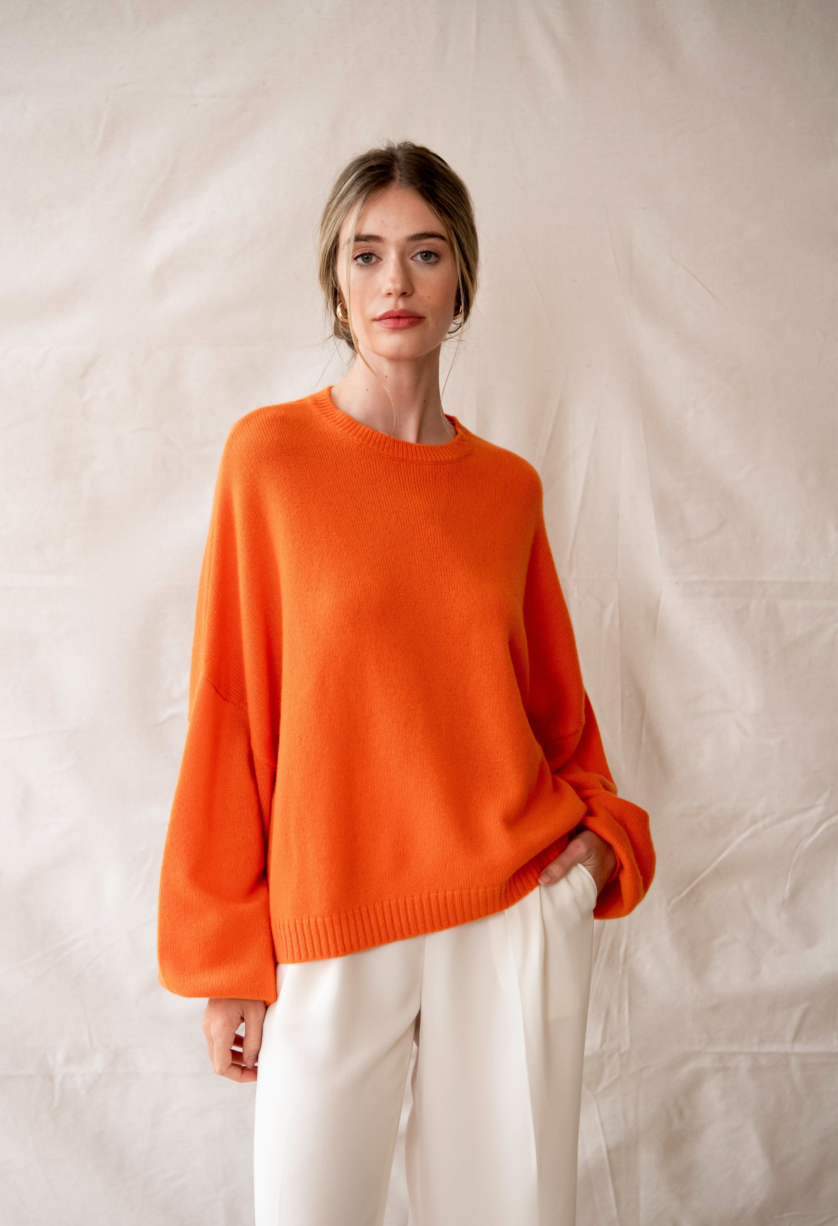 Van Kukil Oversized Crewneck Sweater