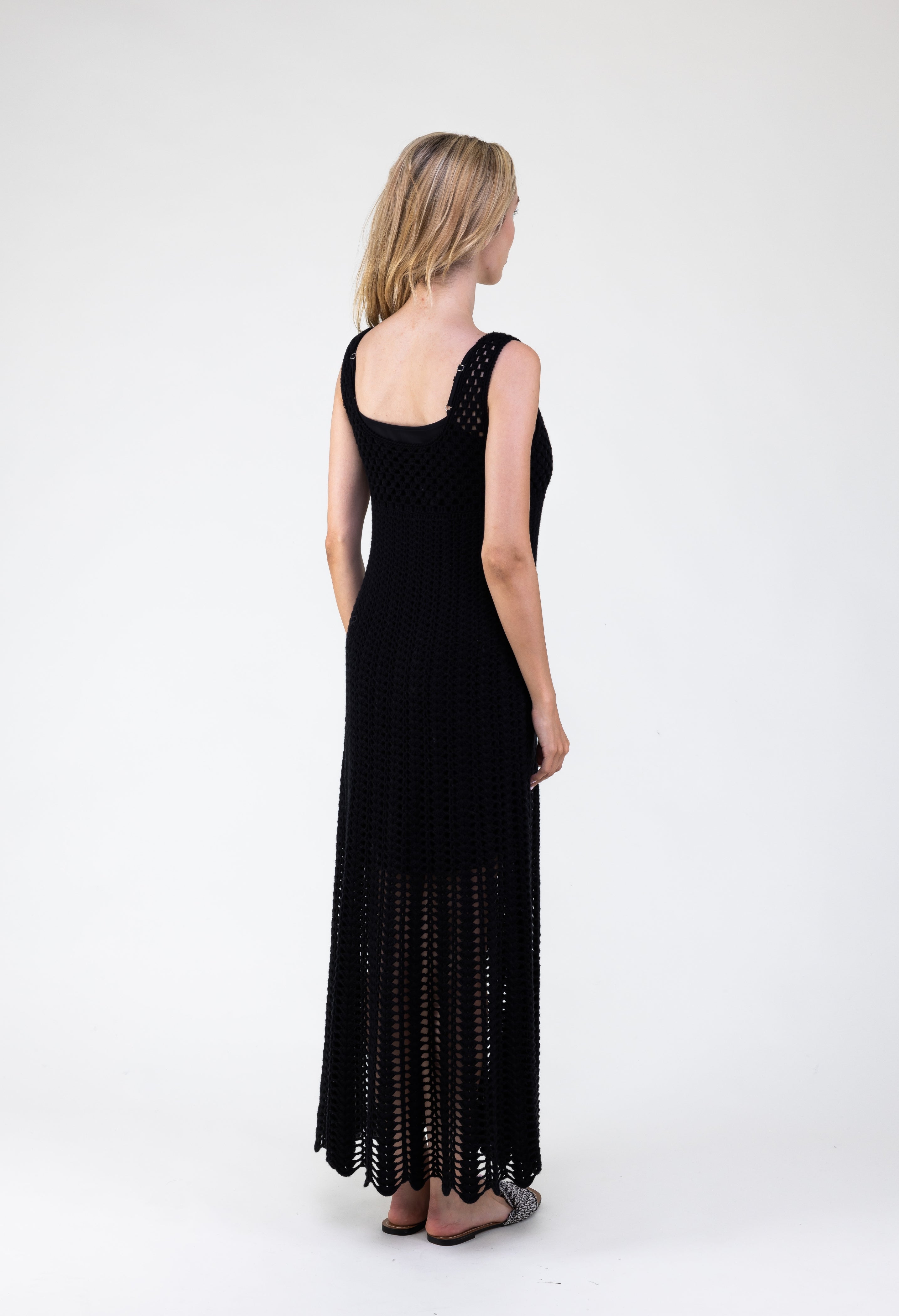 Van Kukil Hand-Crocheted Maxi Dress
