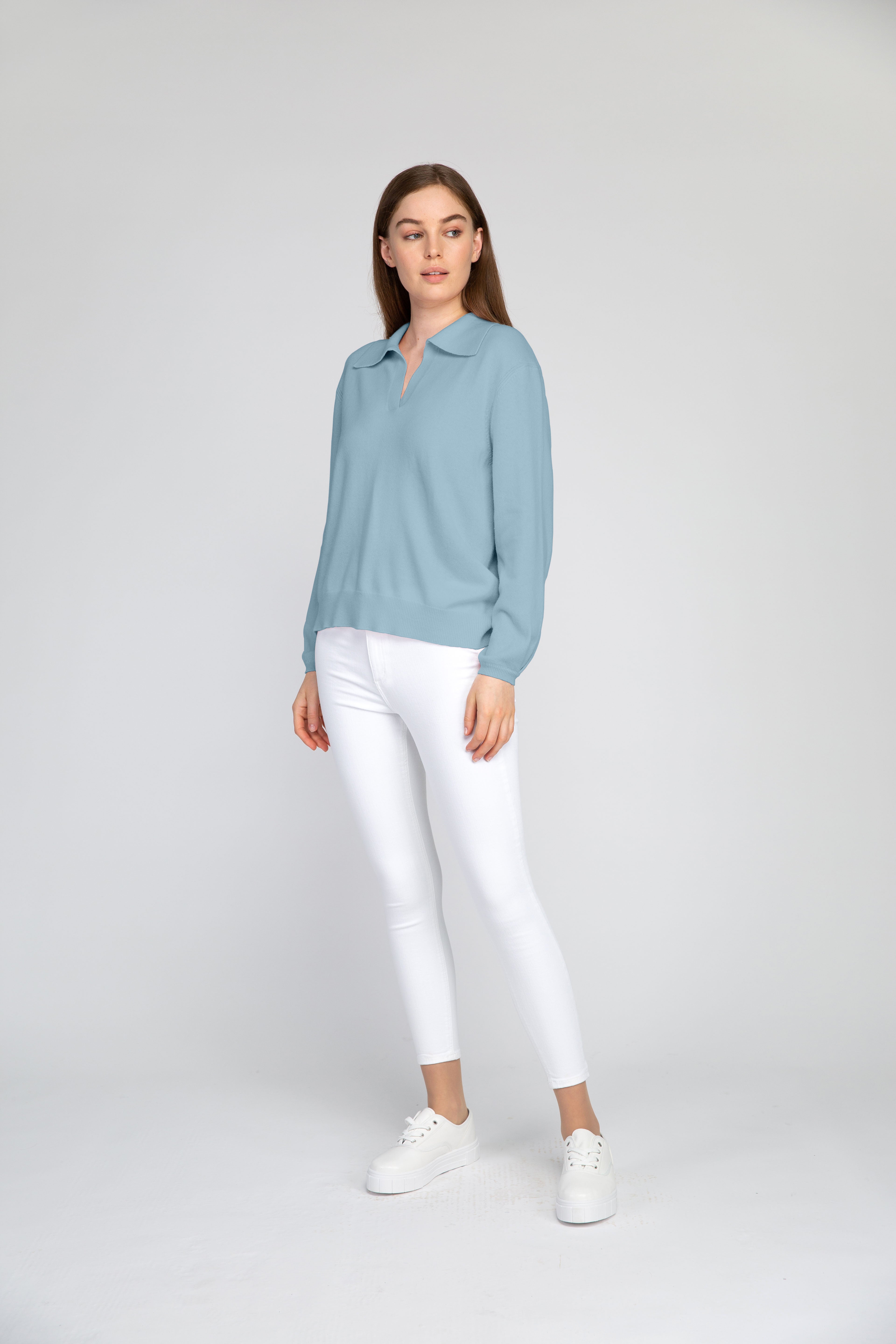 VAN KUKIL COLLAR JUMPER