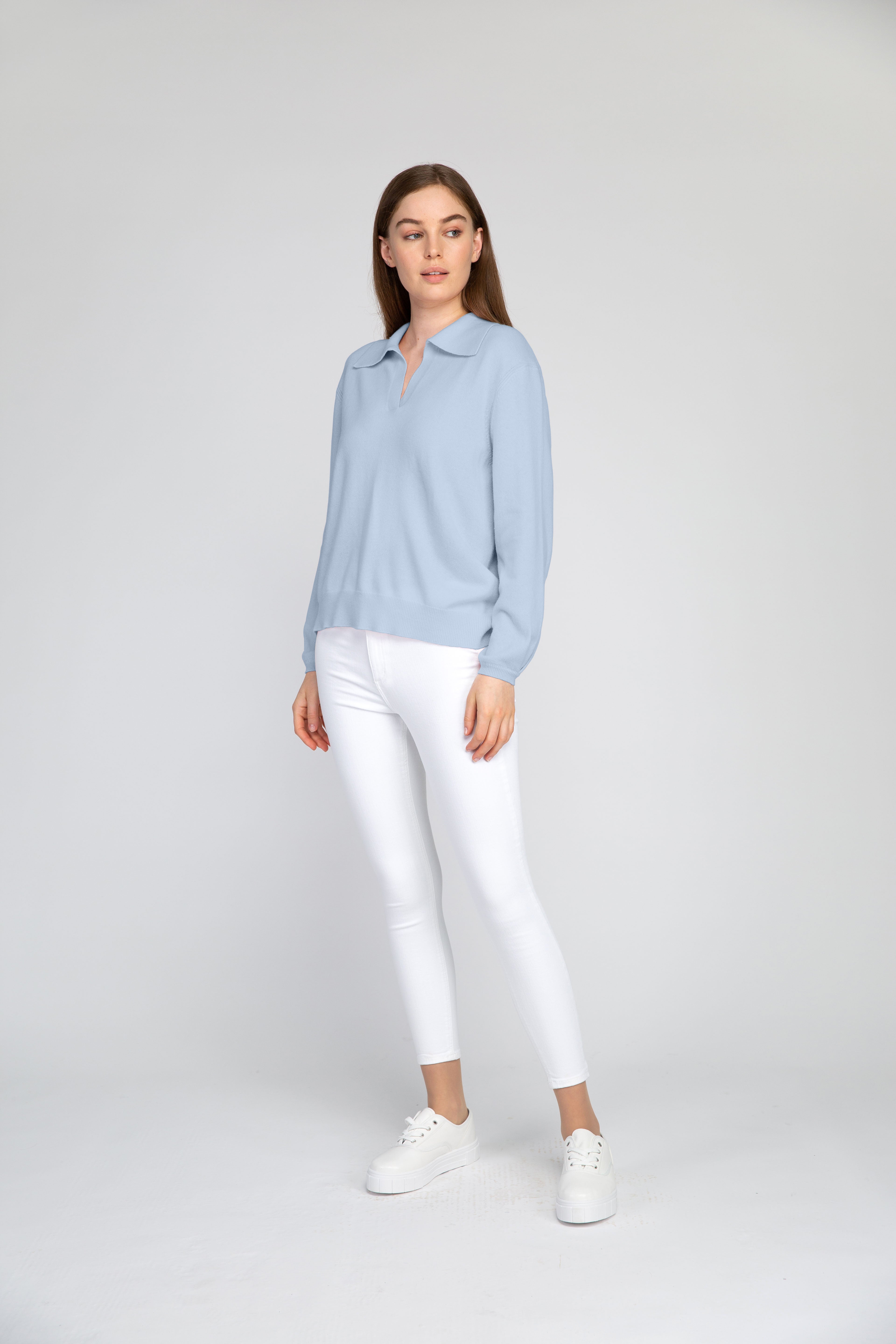 VAN KUKIL COLLAR JUMPER