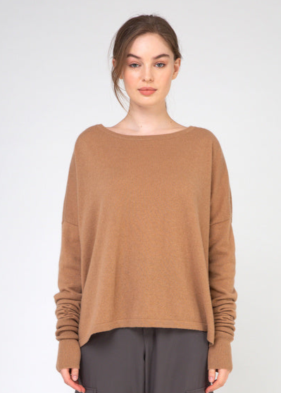 VAN KUKIL ROUND NECK LONG SLEEVE JUMPER