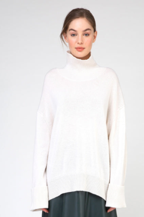 VAN KUKIL HIGH NECK SIDE CABLE JUMPER