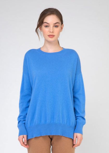 VAN KUKIL ROUND NECK LONGER BACK JUMPER