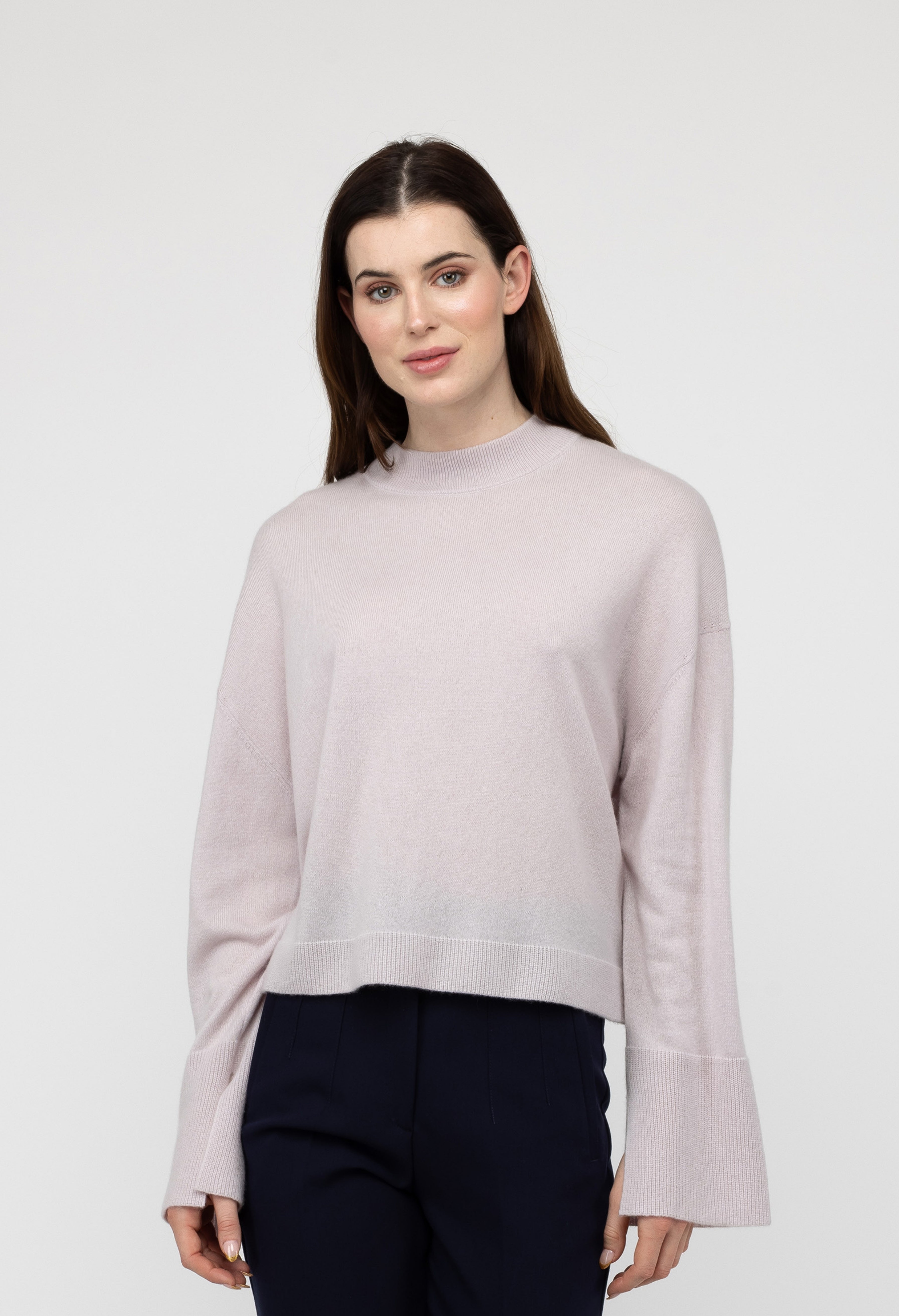 Van Kukil Relaxed High-Neck Sweater