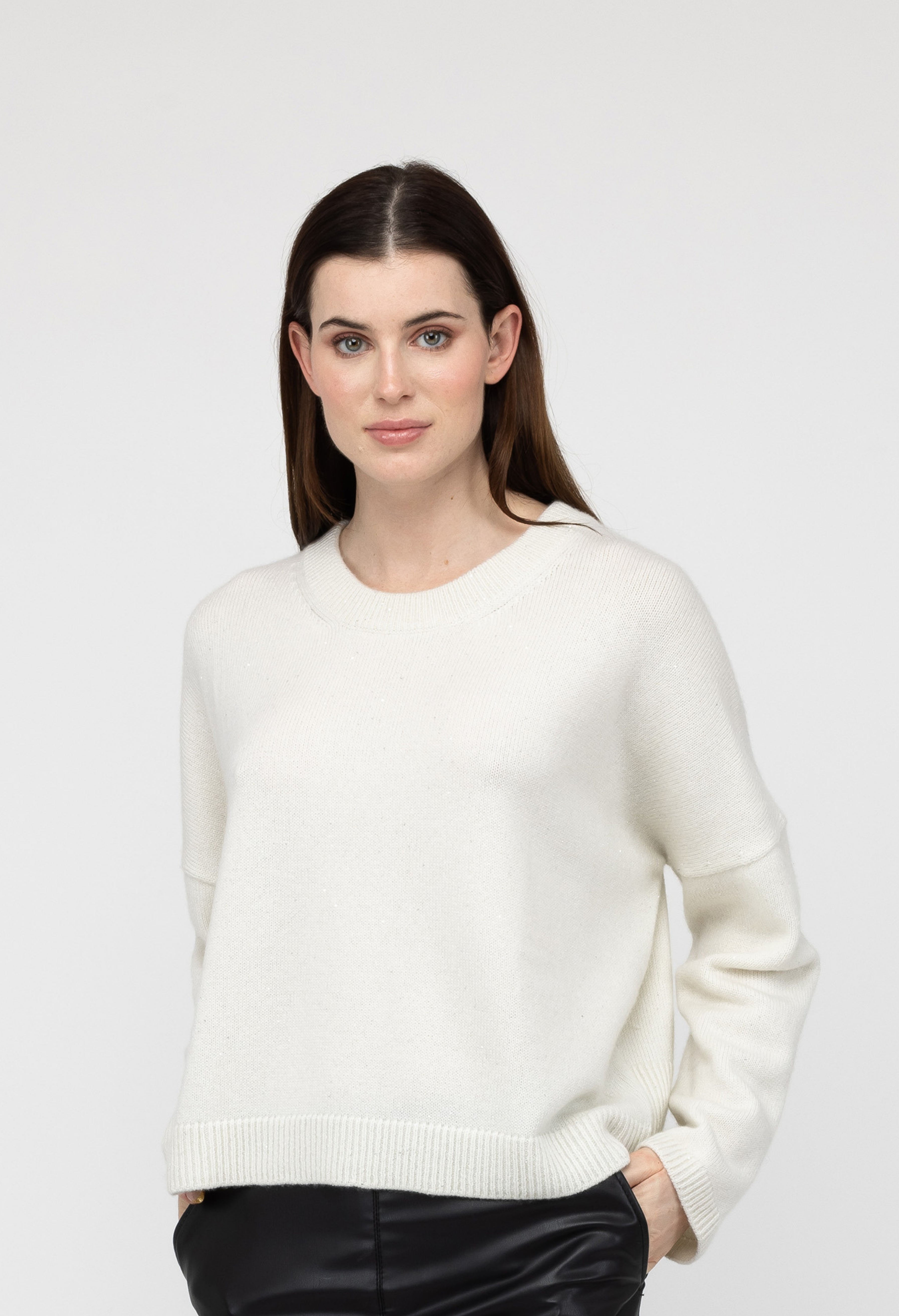 Van Kukil Cashmere Relaxed Crewneck Sweater