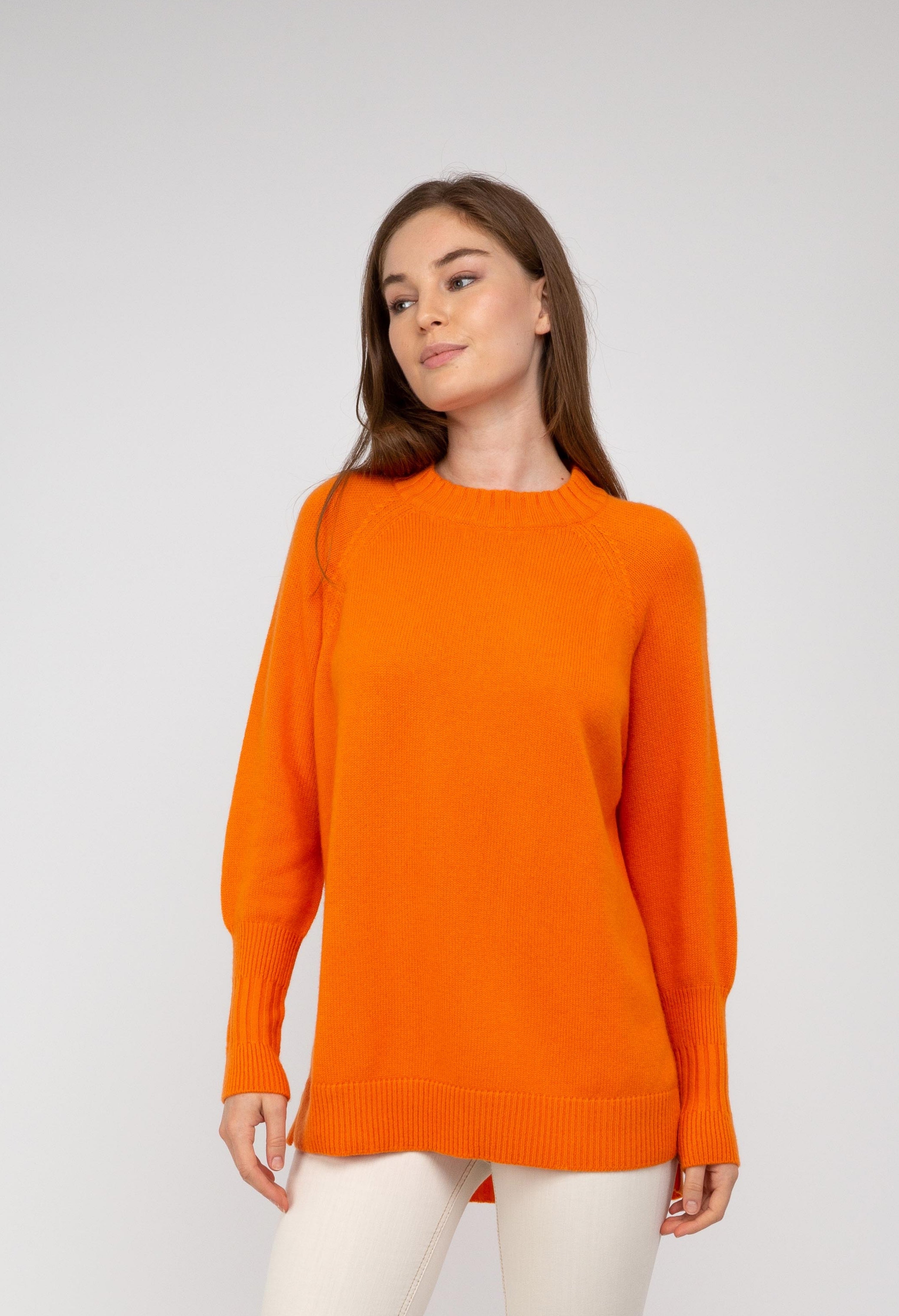 Van Kukil Cashmere Mutton Sleeve Jumper