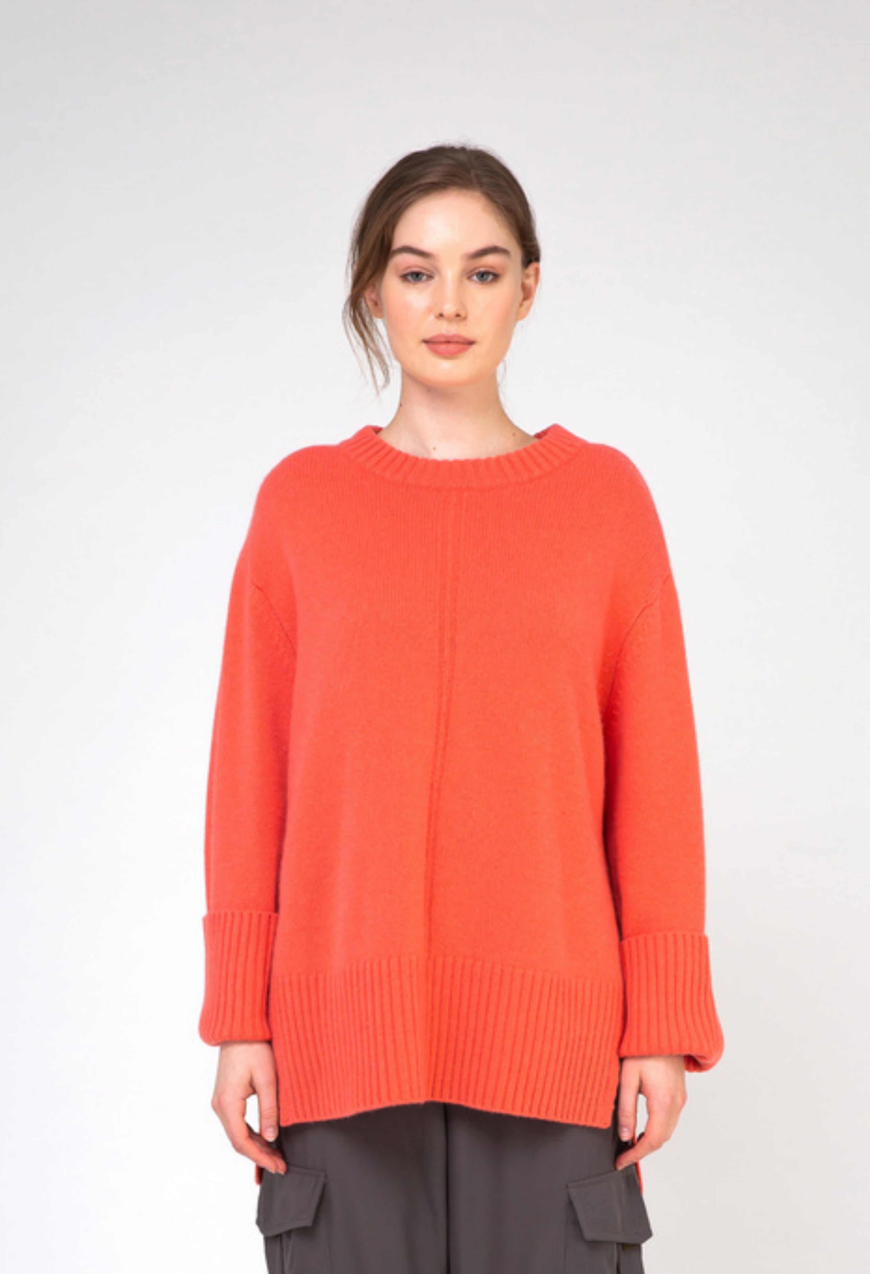 Van Kukil Relaxed Fit Crew Neck Jumper