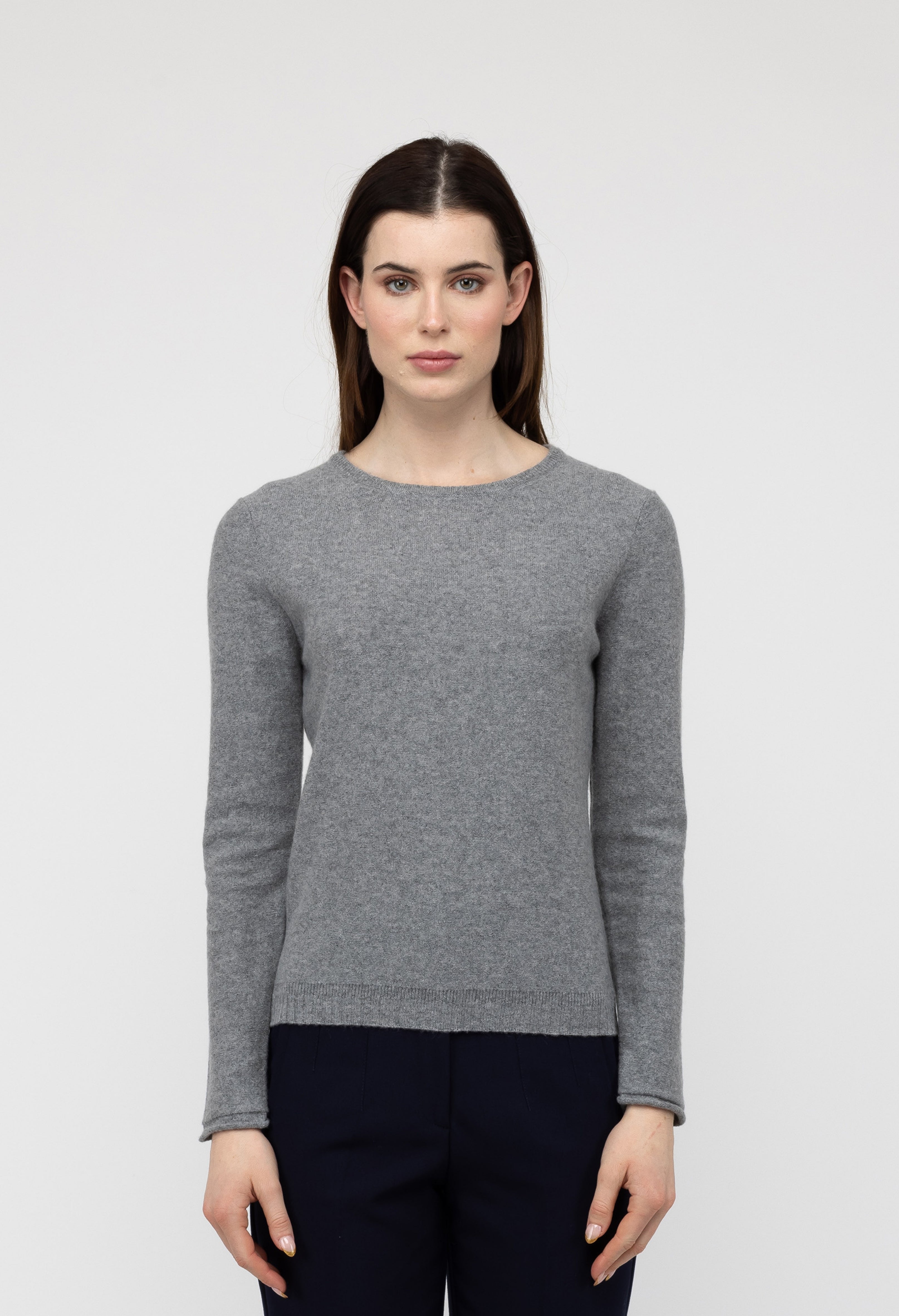 Van Kukil Cashmere Classic Crewneck Jumper