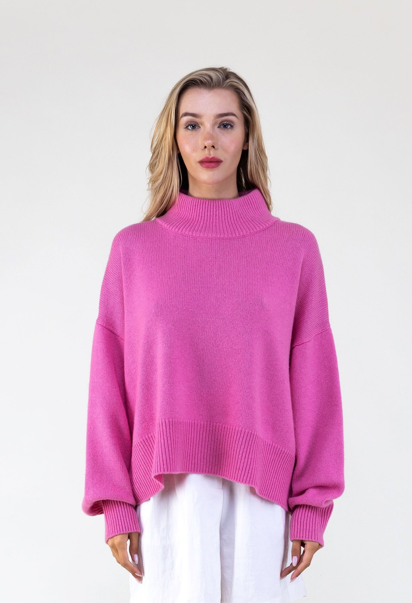 Van Kukil Funnel Neck Sweater