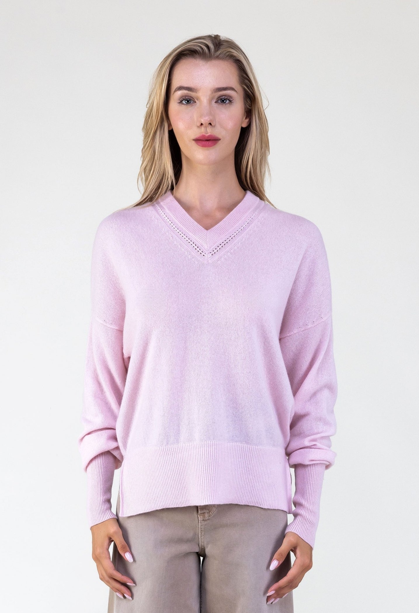 Van Kukil Cashmere V-Neck Sweater