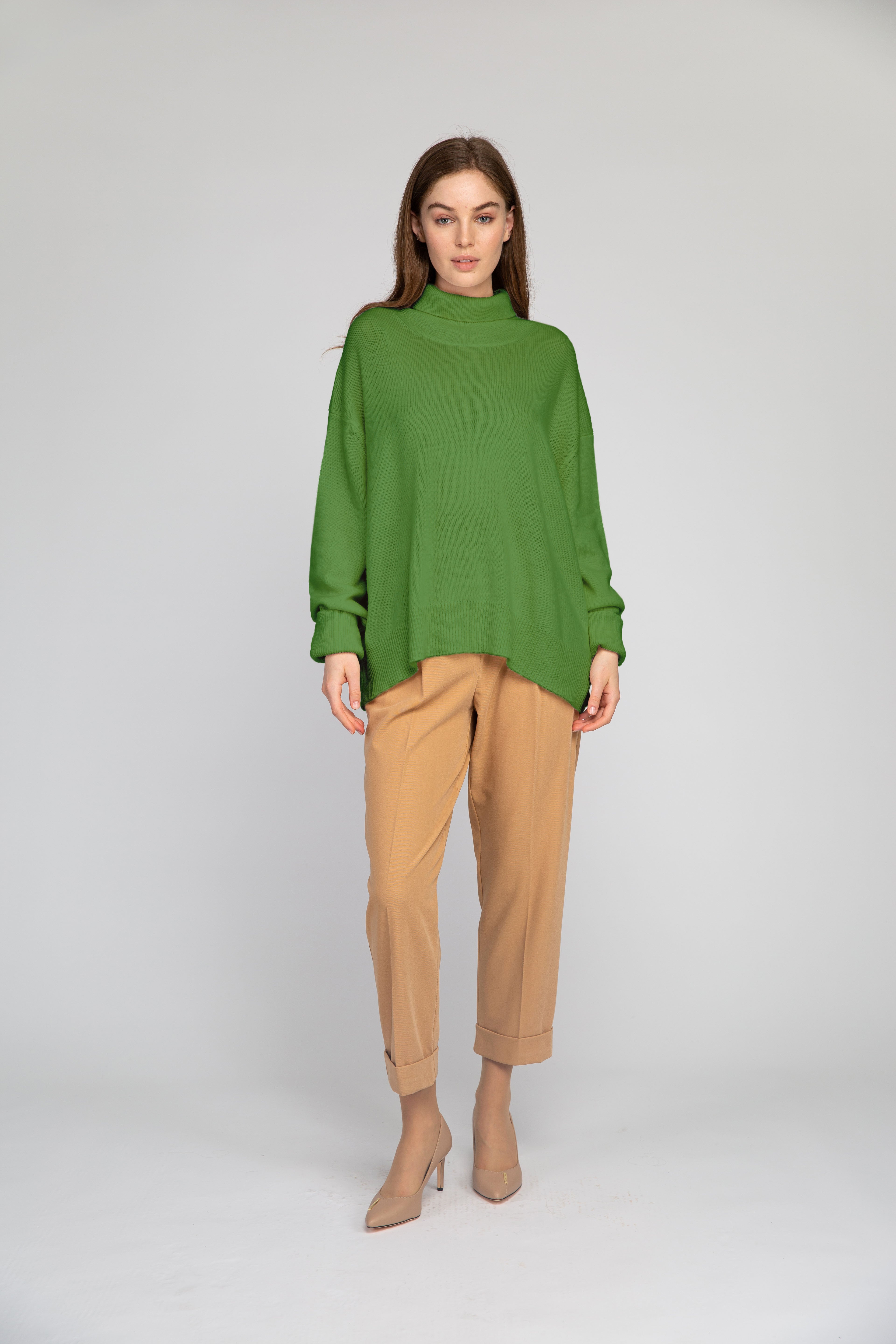 VAN KUKIL HIGH NECK JUMPER