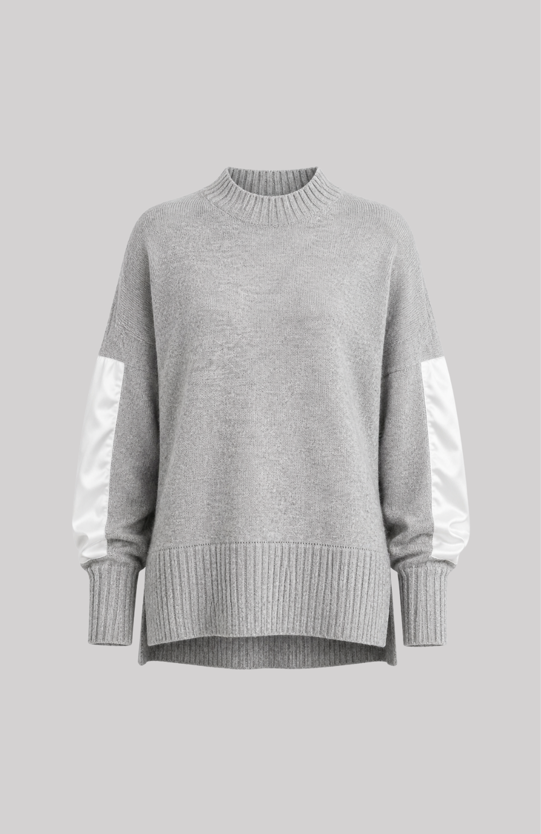 VAN KUKIL CREW NECK SILK PATCH