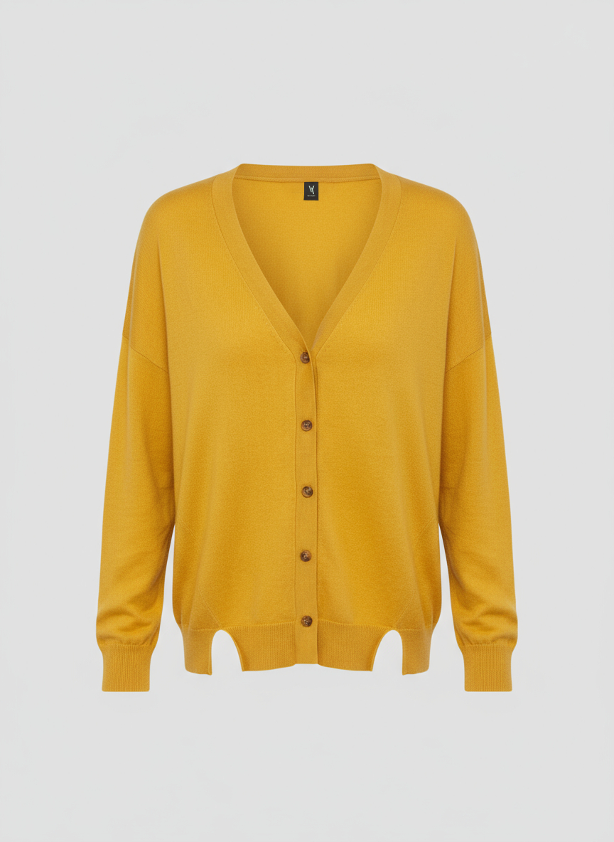Van Kukil Relaxed Button-Down Cardigan